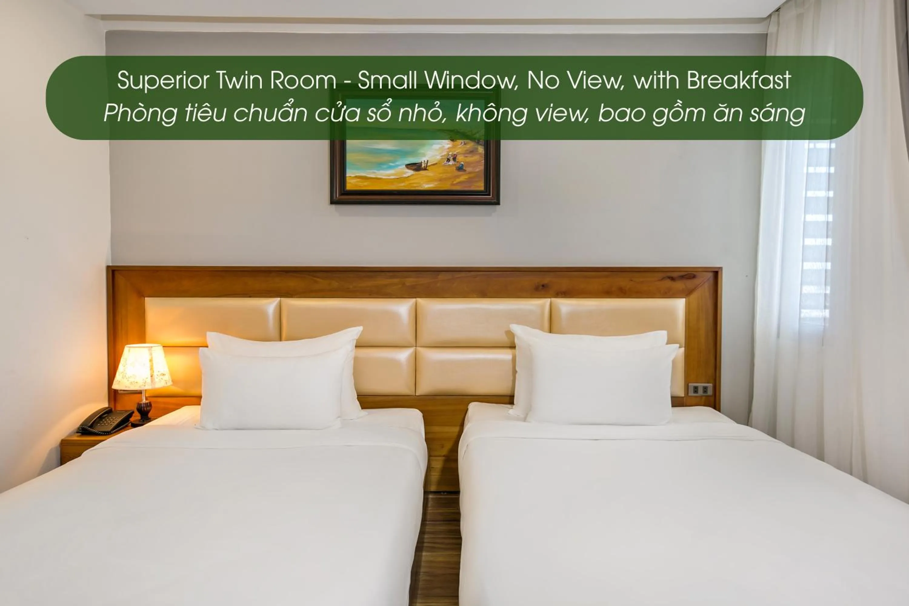 Twin Room in DAO NGOC BEACH HOTEL Da Nang