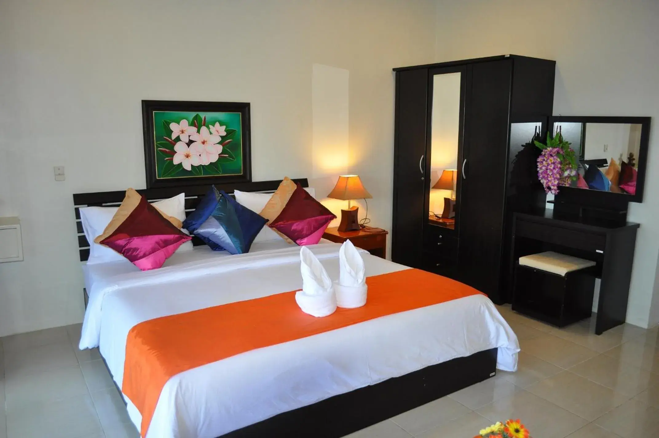 Standard Room Double Bed with Balcony (Front Building Road Side) in Da Bungalows Standard Room Double Bed with Balcony (Front Building Road Side) in Da Bungalows