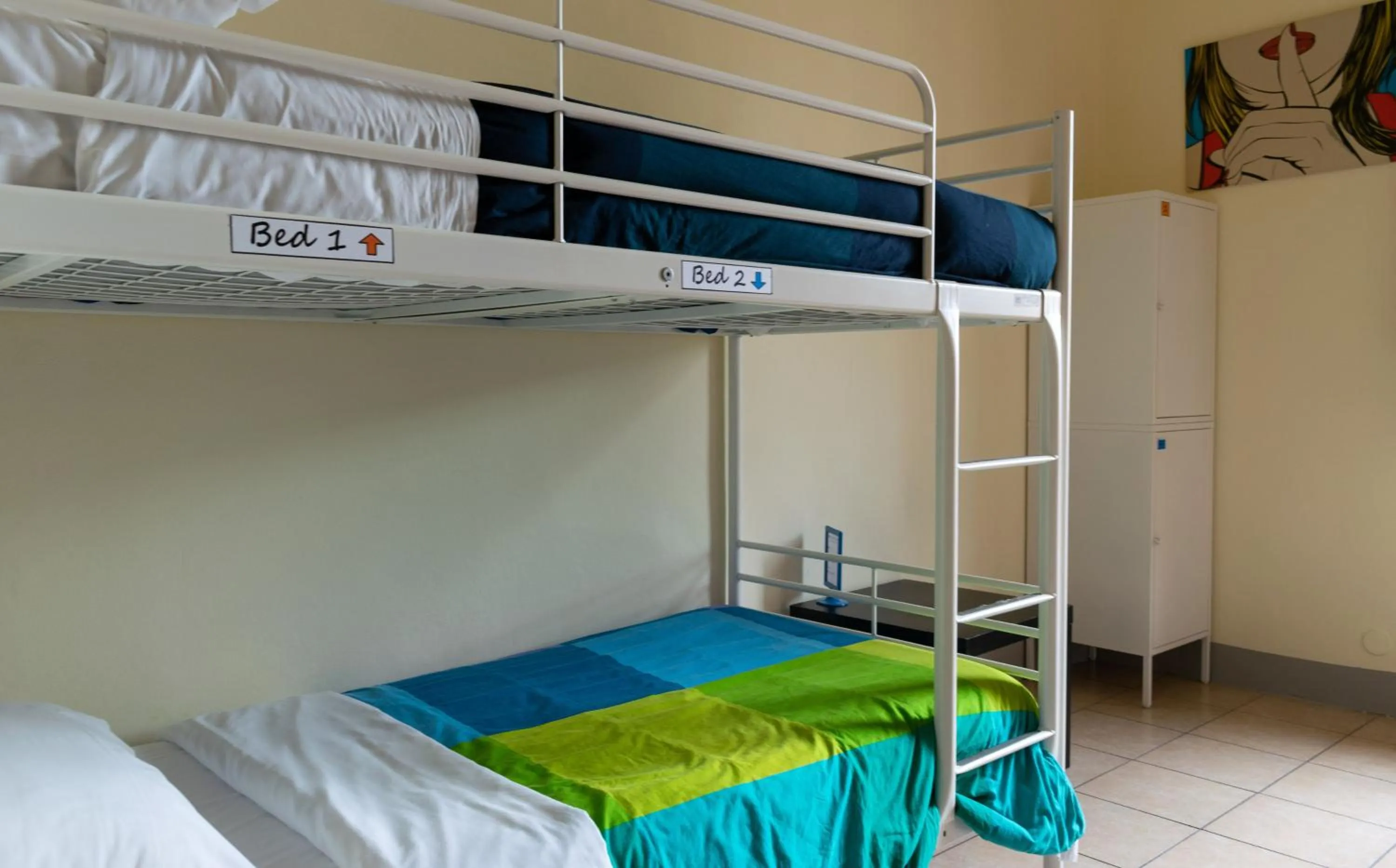 Bed in Hostel Pisa Tower