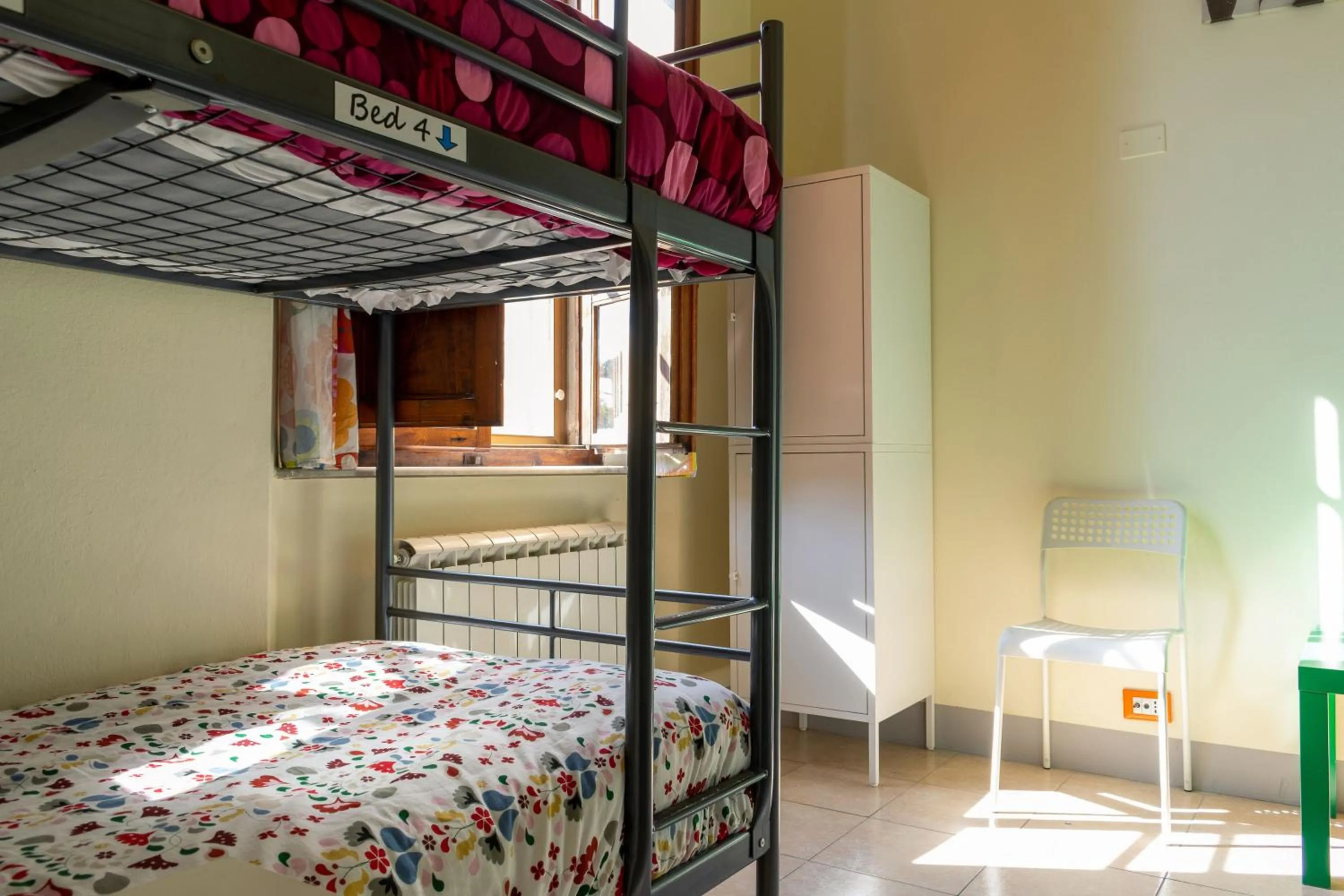 Bed in Hostel Pisa Tower