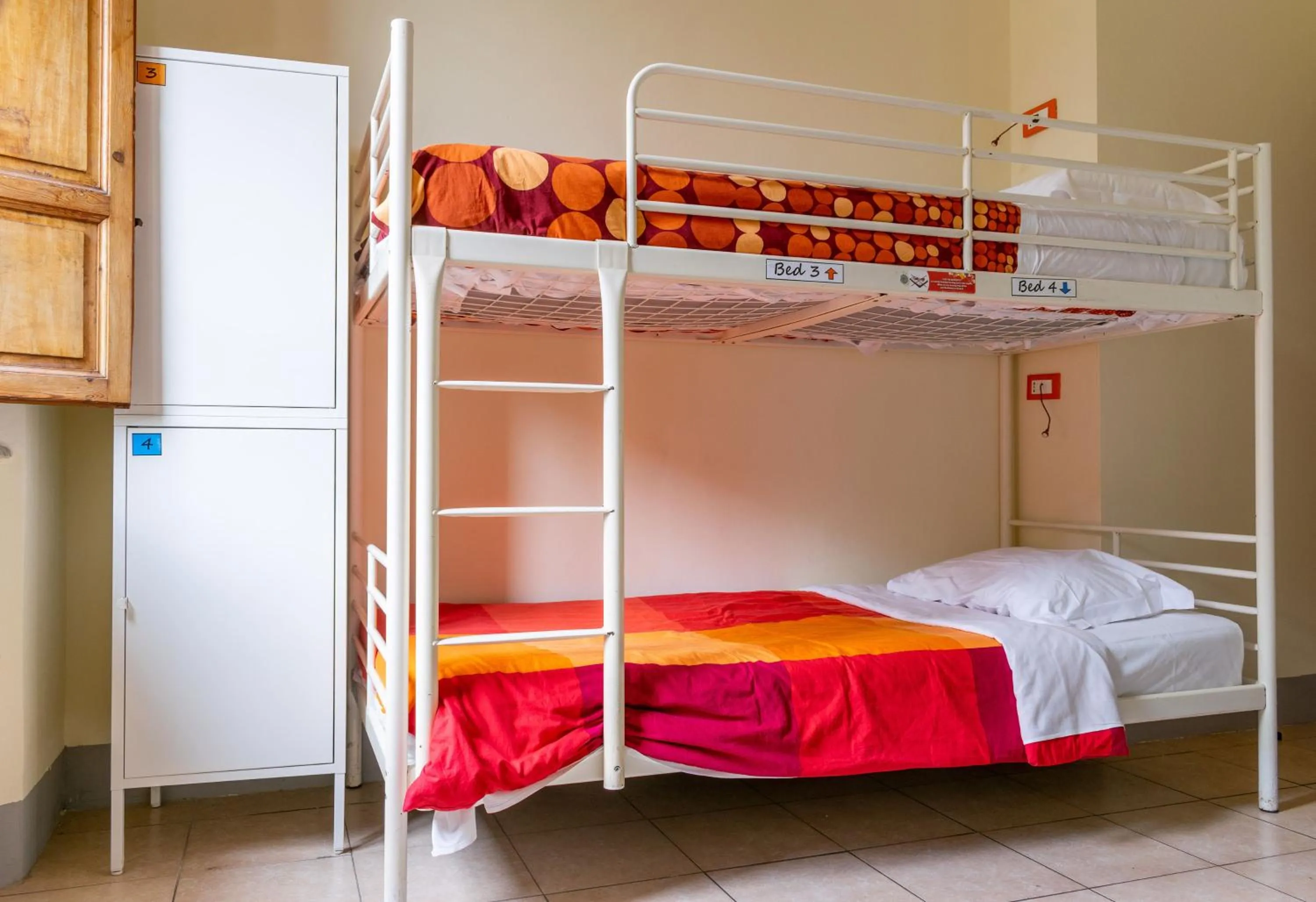 Bed in Hostel Pisa Tower