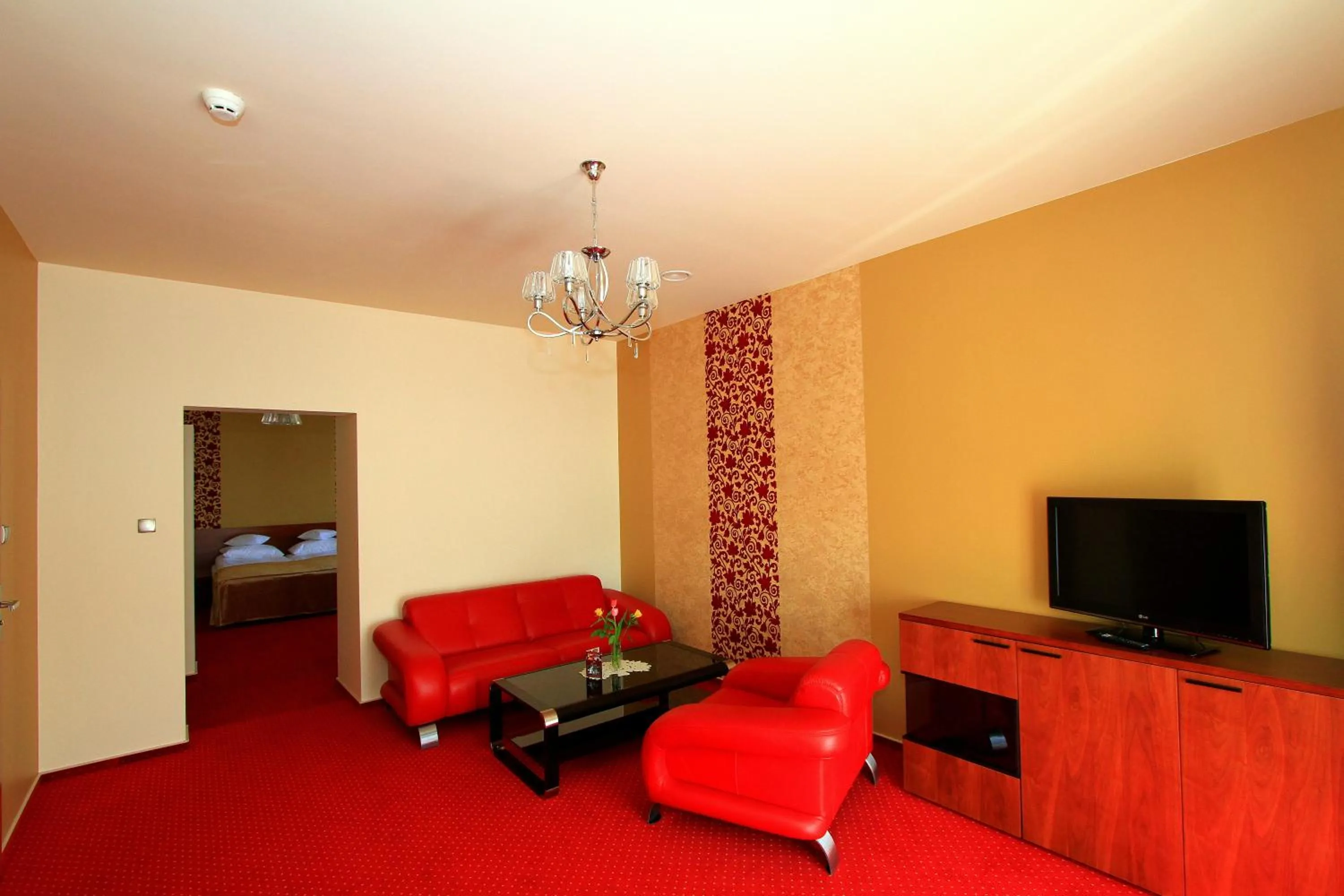 Seating area in Hotel Rydzewski