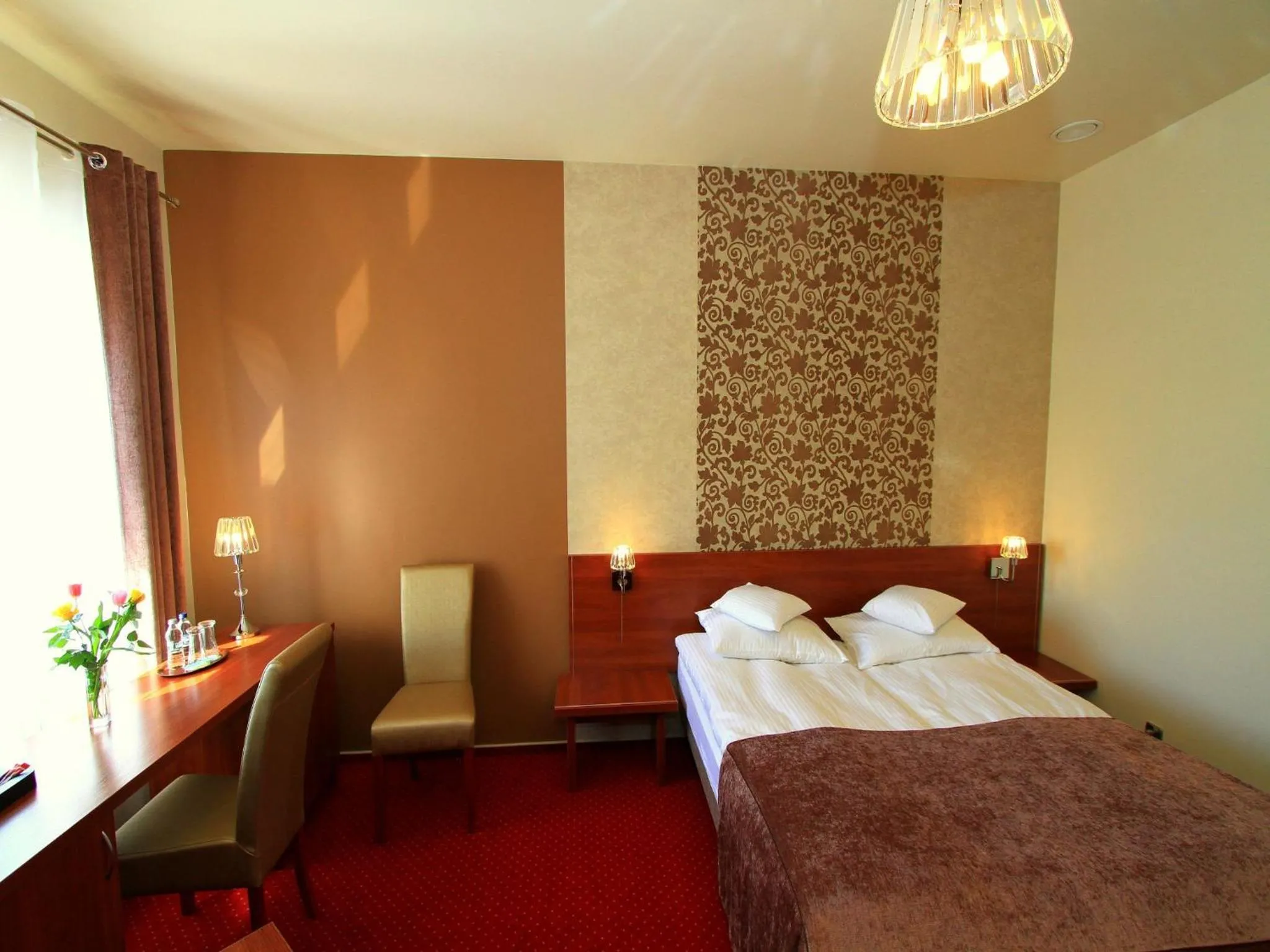Bedroom, Bed in Hotel Rydzewski