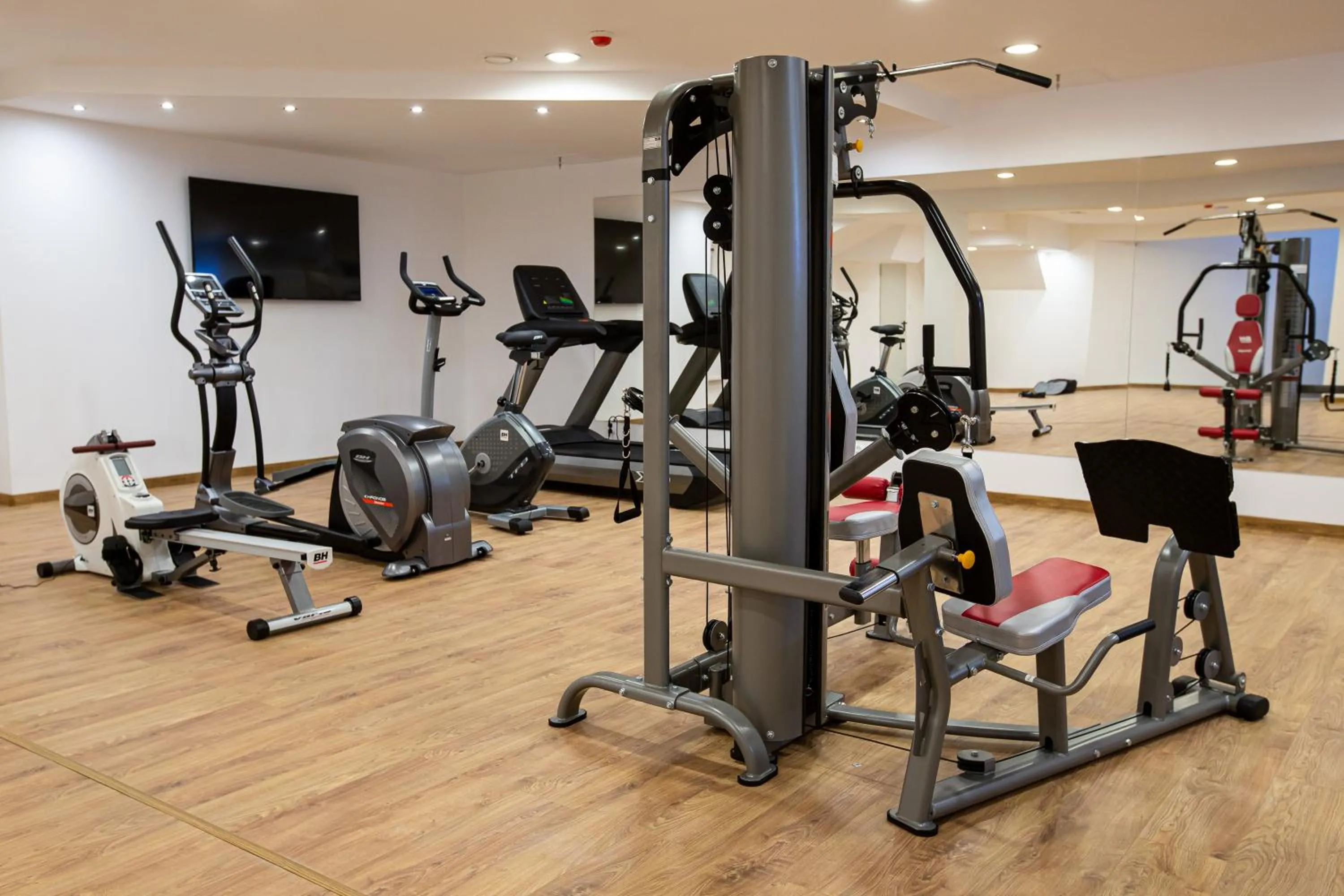 Fitness centre/facilities in Hotel Rydzewski