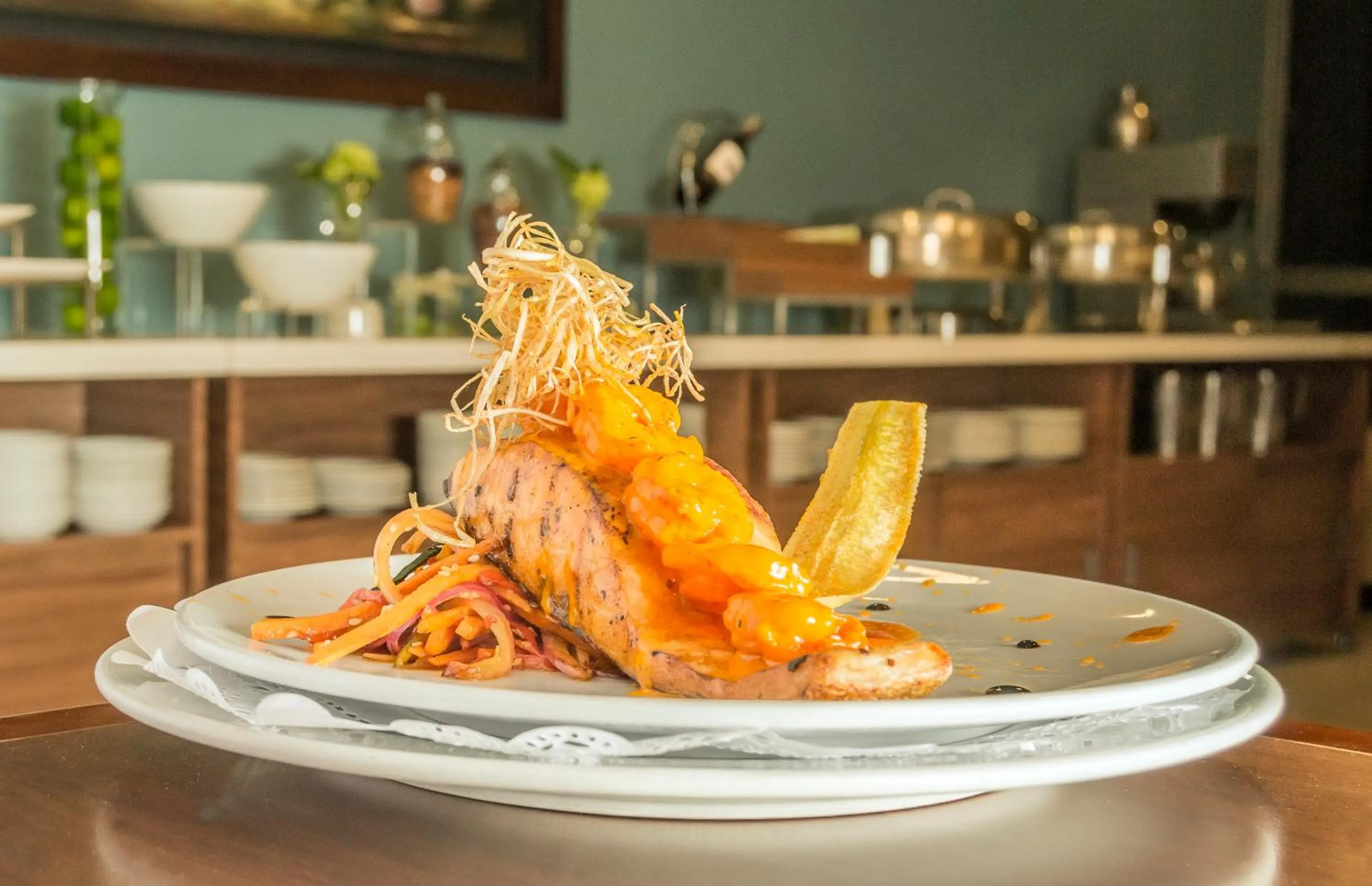 Food and drinks in Hotel San Pablo