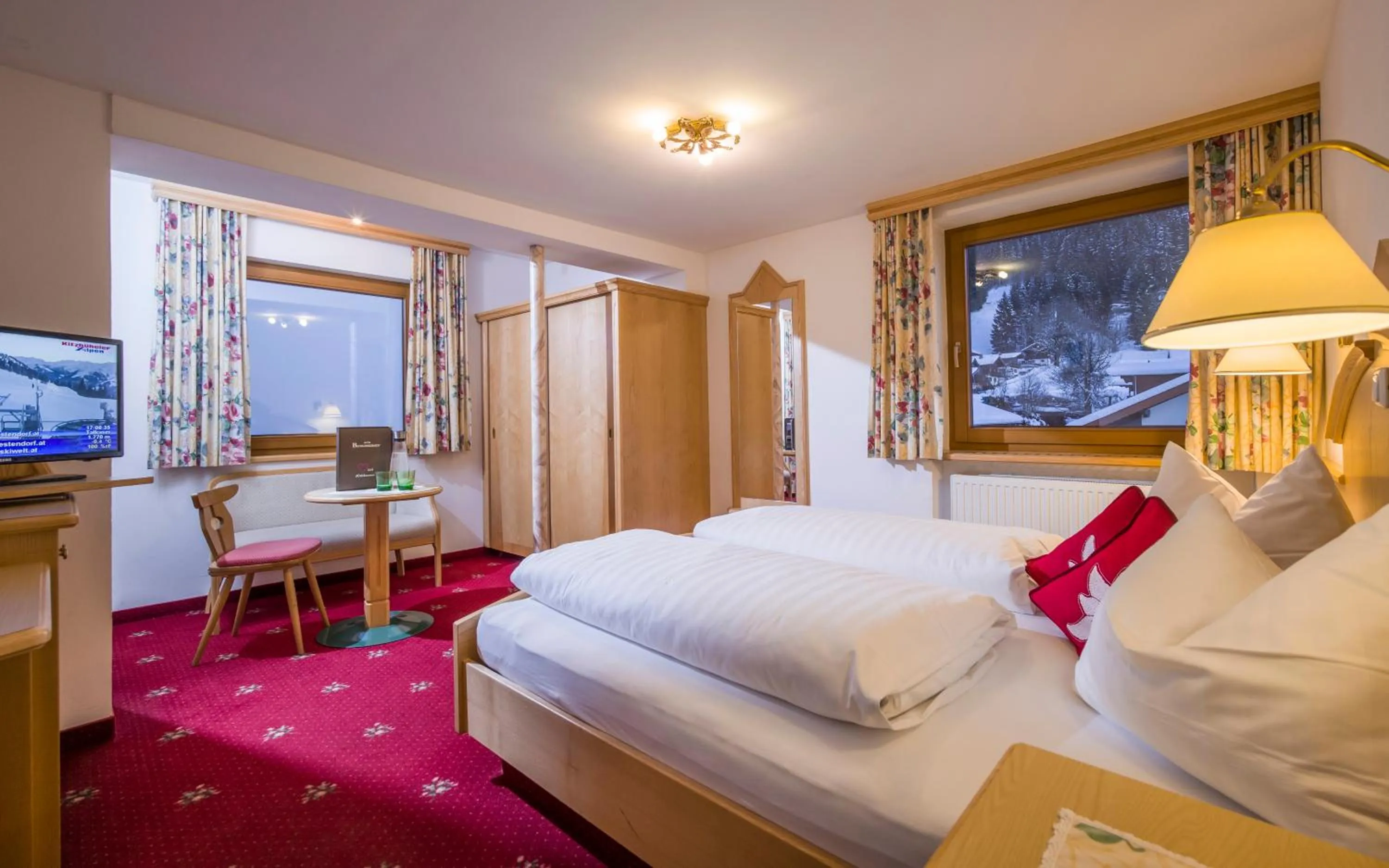 Bed in Hotel Bichlingerhof