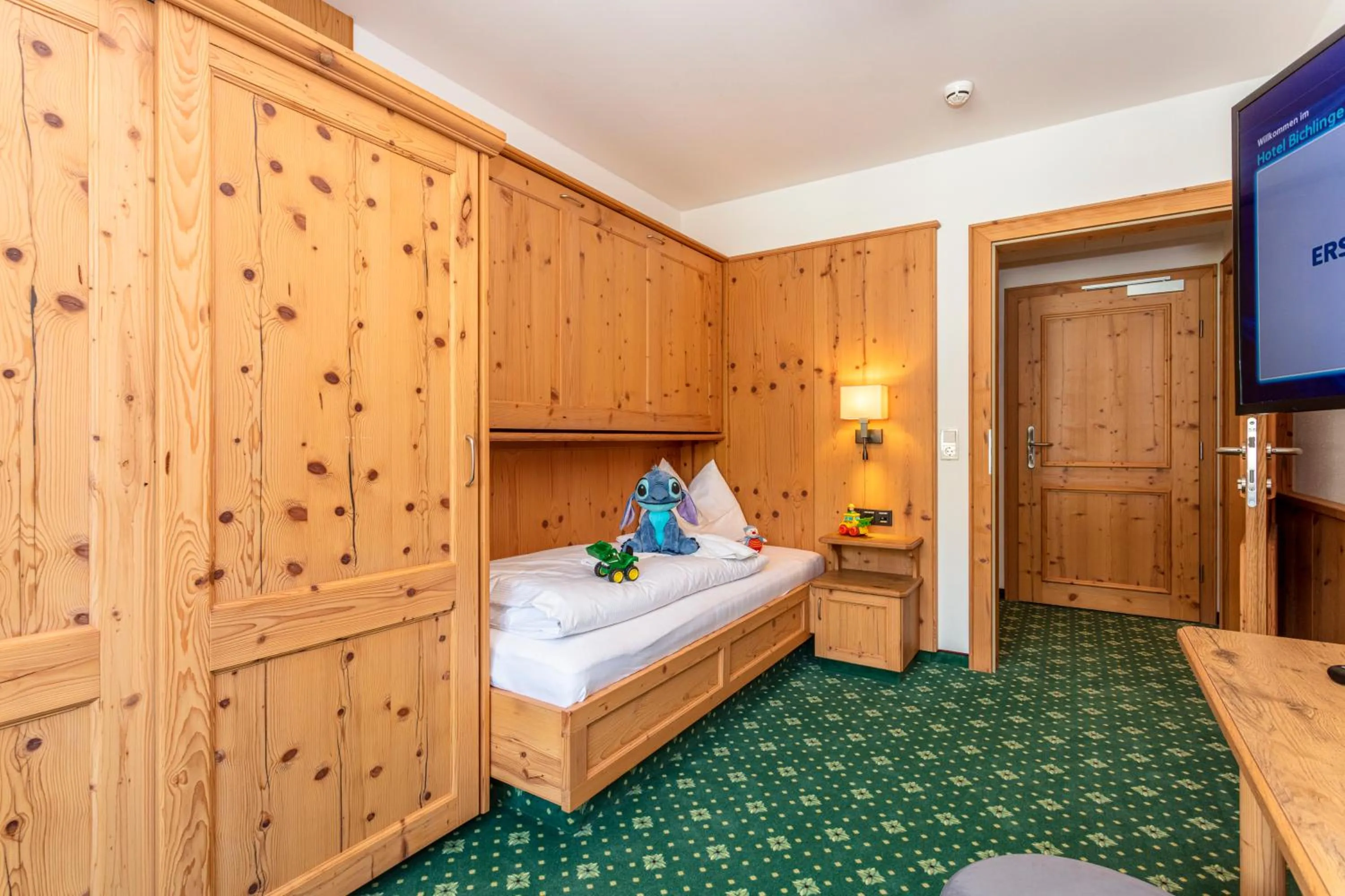 Bed in Hotel Bichlingerhof