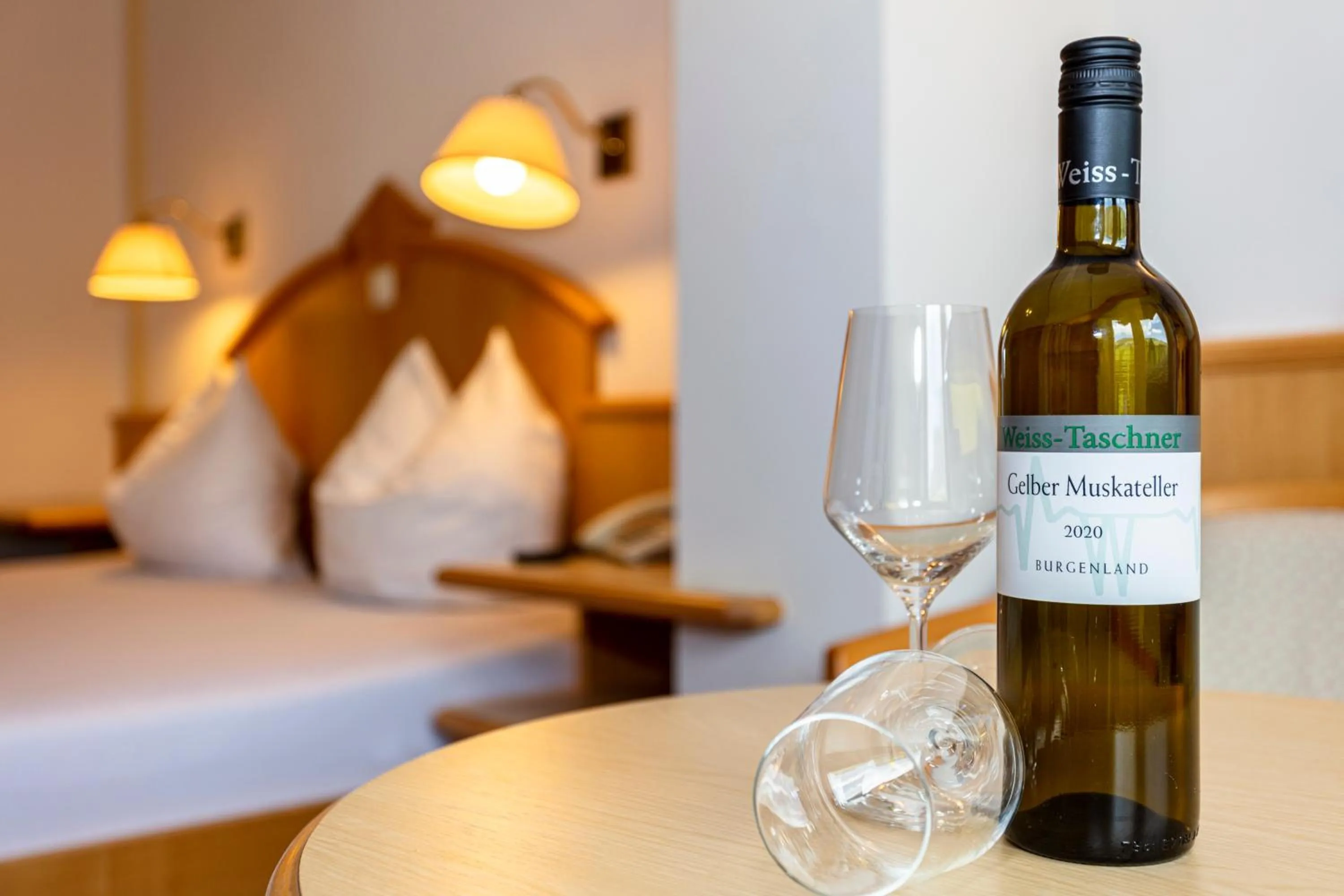 Bed in Hotel Bichlingerhof