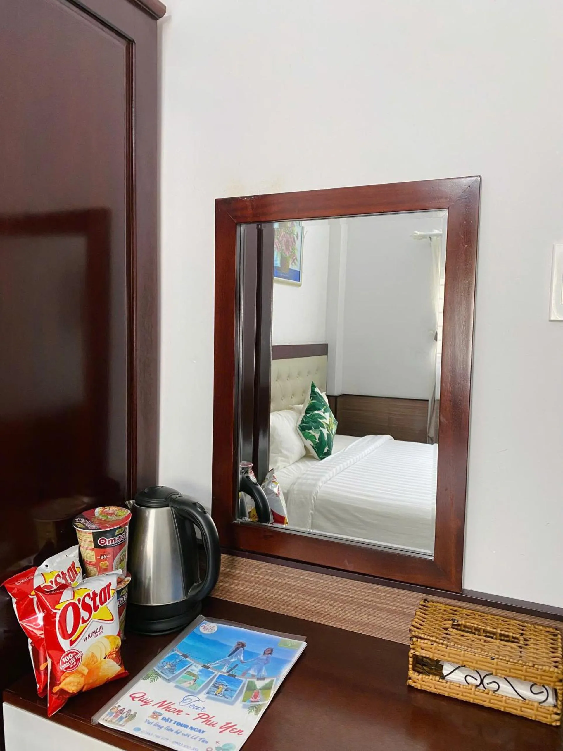 Bed in Flora Quy Nhon Hotel