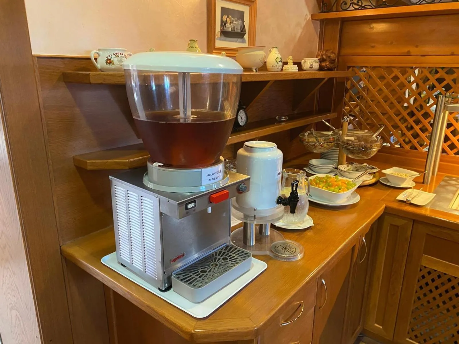 Breakfast in Hotel Karpatsky Dvor Lozorno