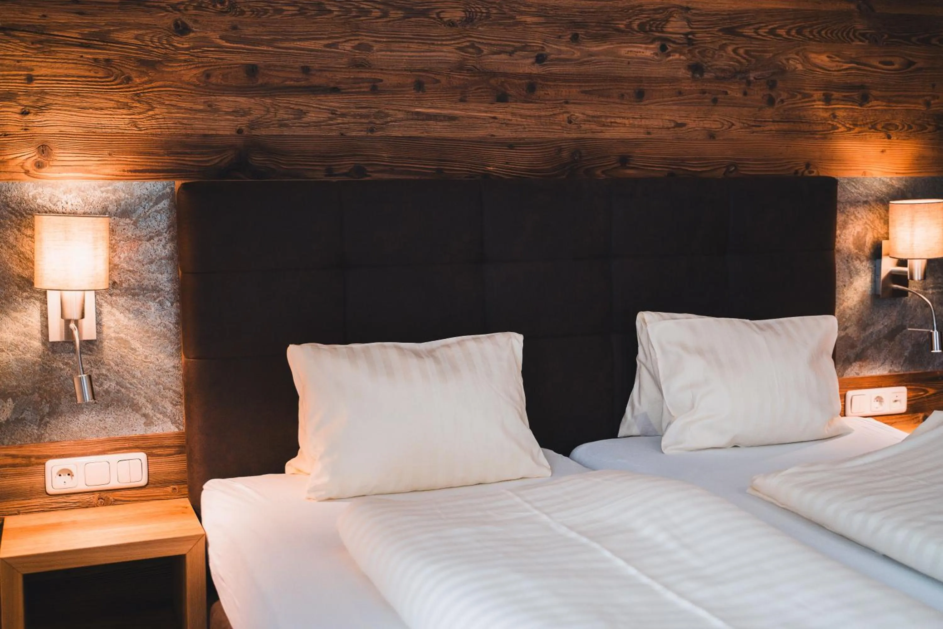 Bed in Hotel Rauscher - Das Naturteichparadies