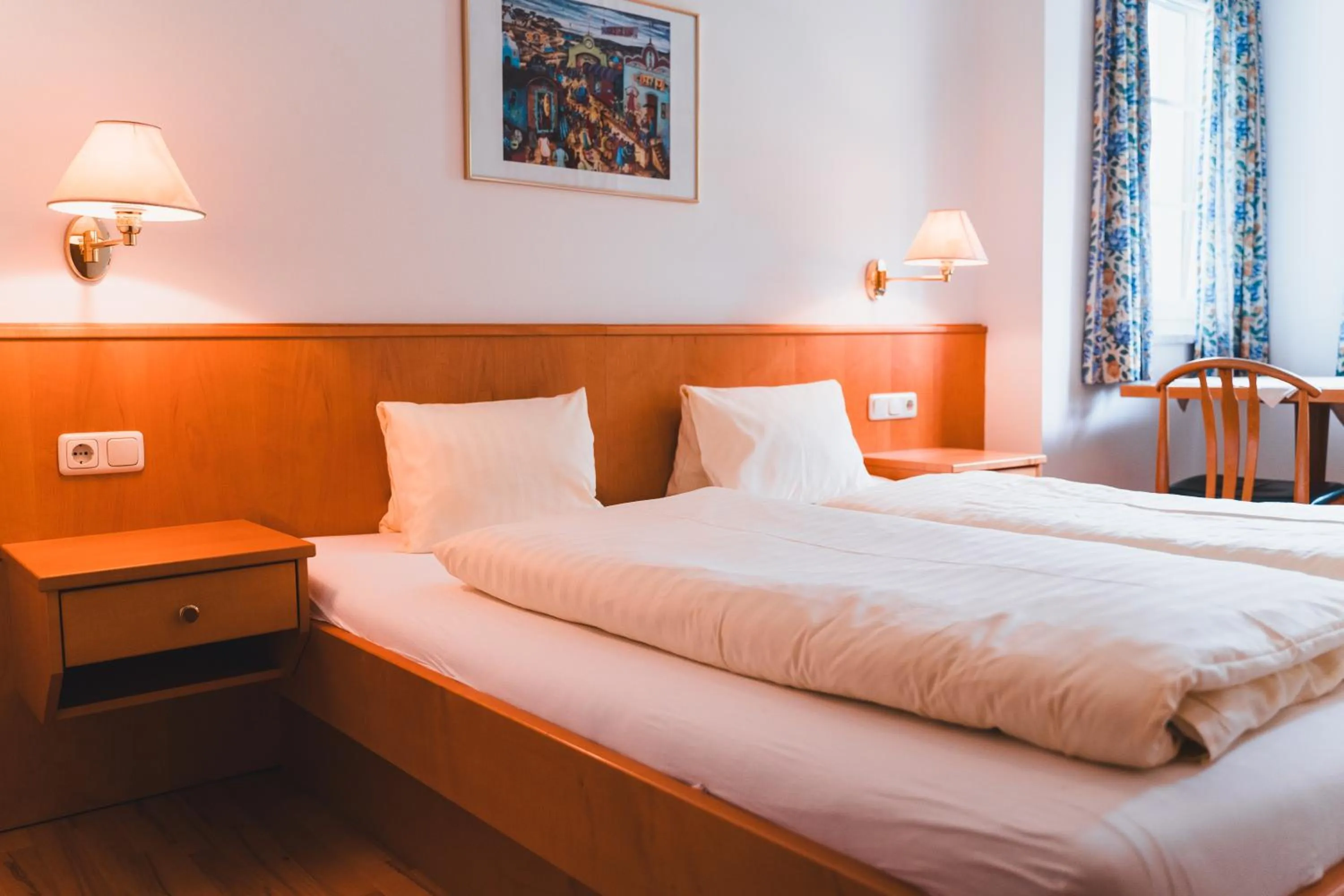 Bed in Hotel Rauscher - Das Naturteichparadies