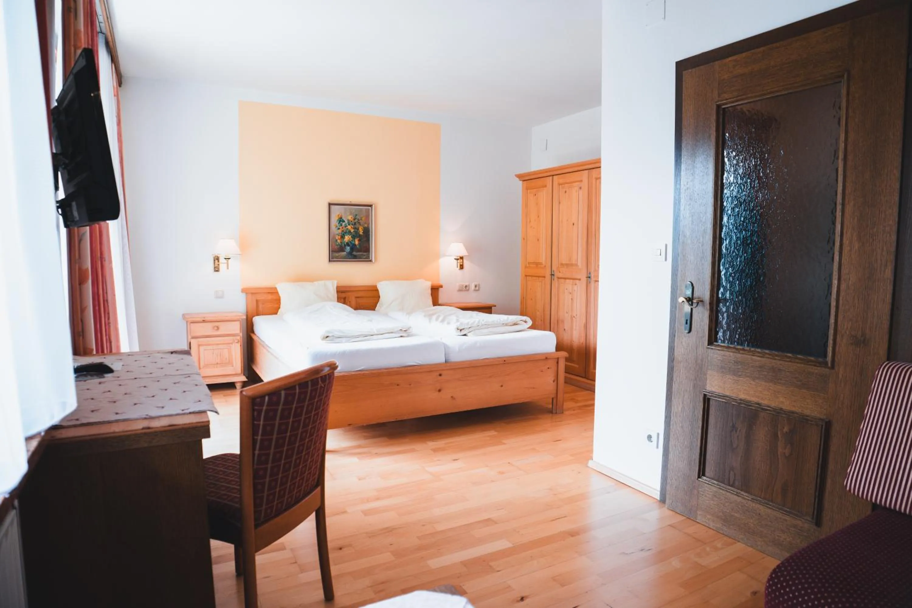 Bed in Hotel Rauscher - Das Naturteichparadies