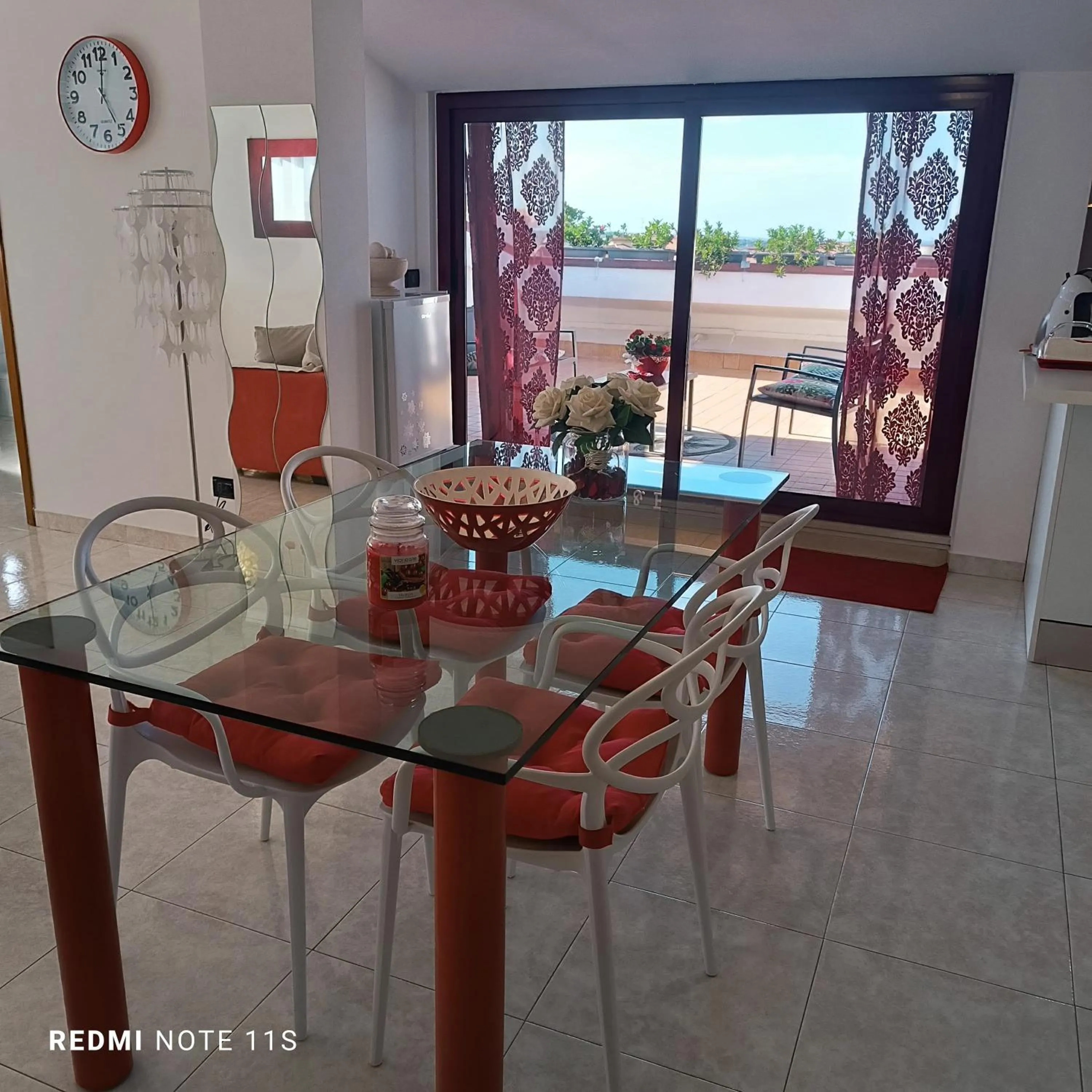 Living room in Via del Mare