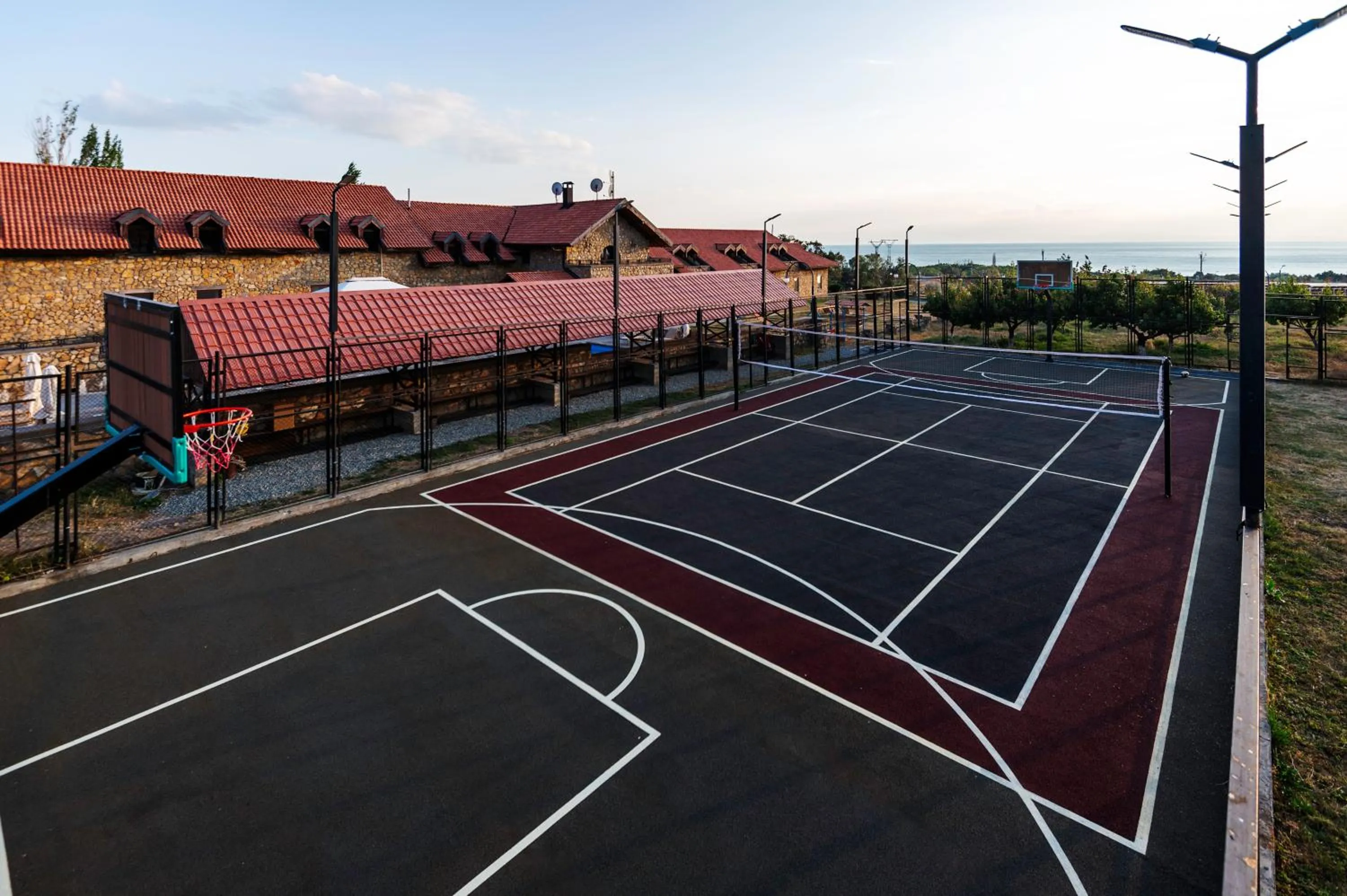 Tennis court in Tufenkian Avan Marak Tsapatagh Hotel