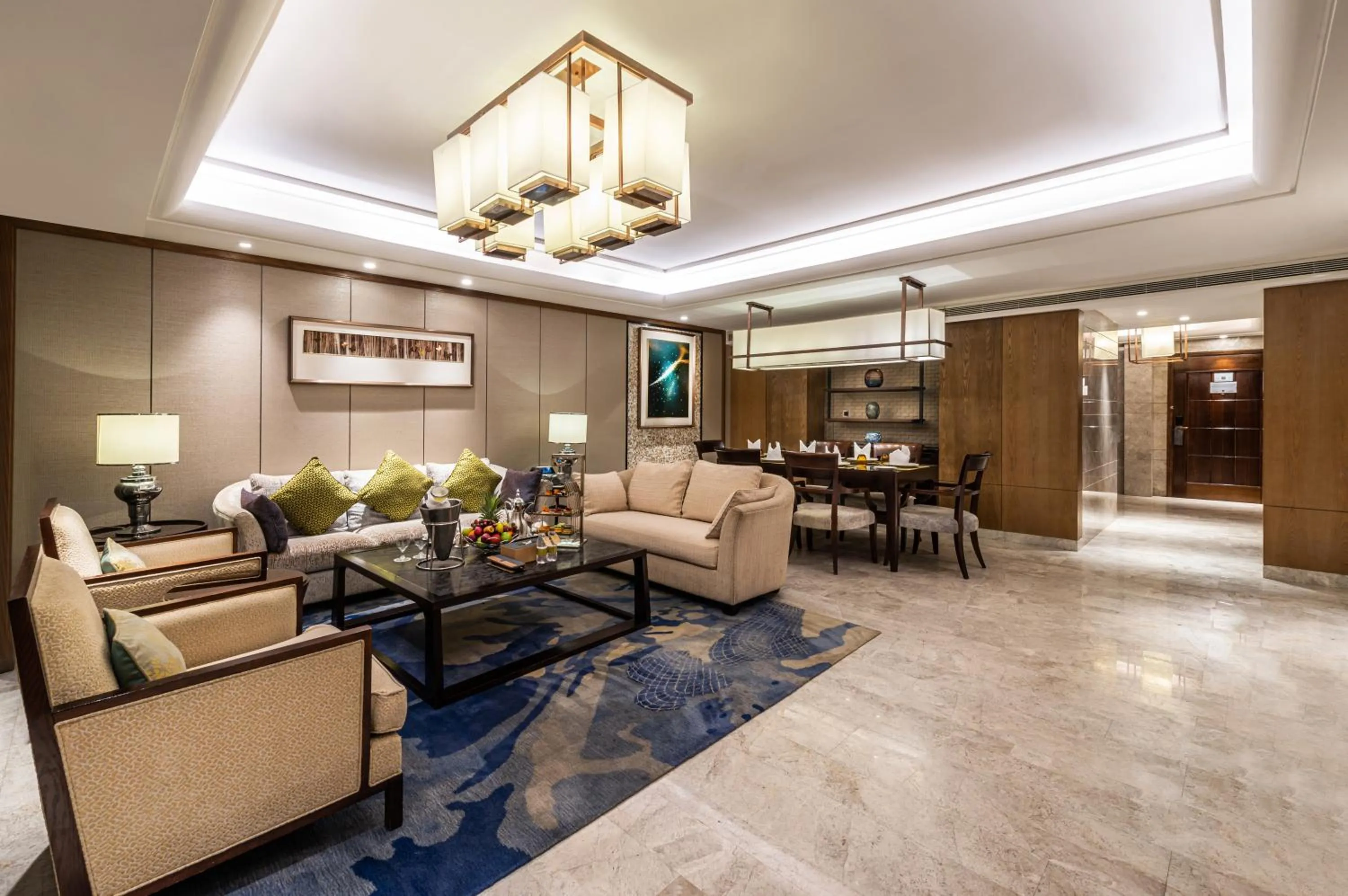 Living room in Narcissus Obhur Resort & Spa