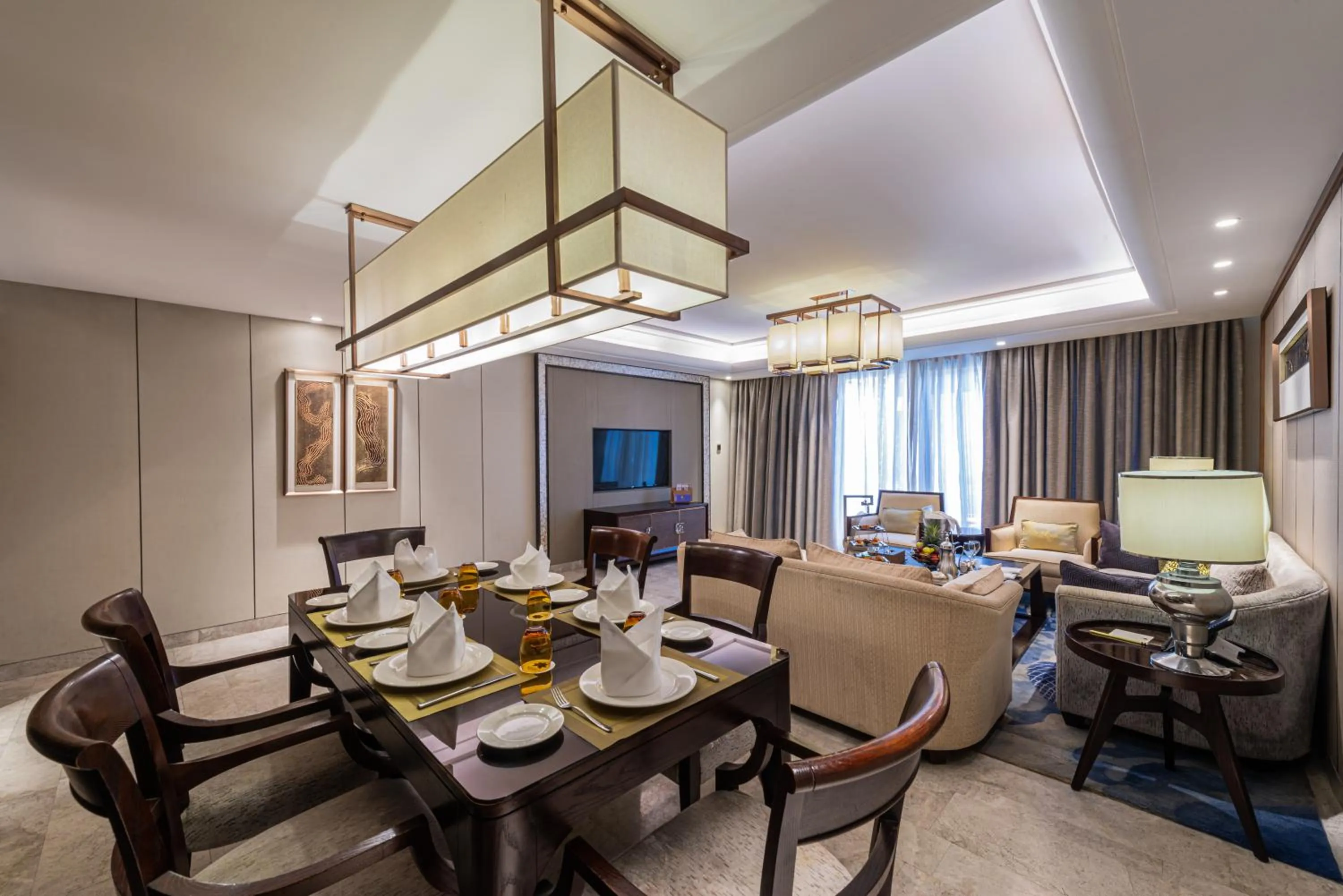 Living room in Narcissus Obhur Resort & Spa