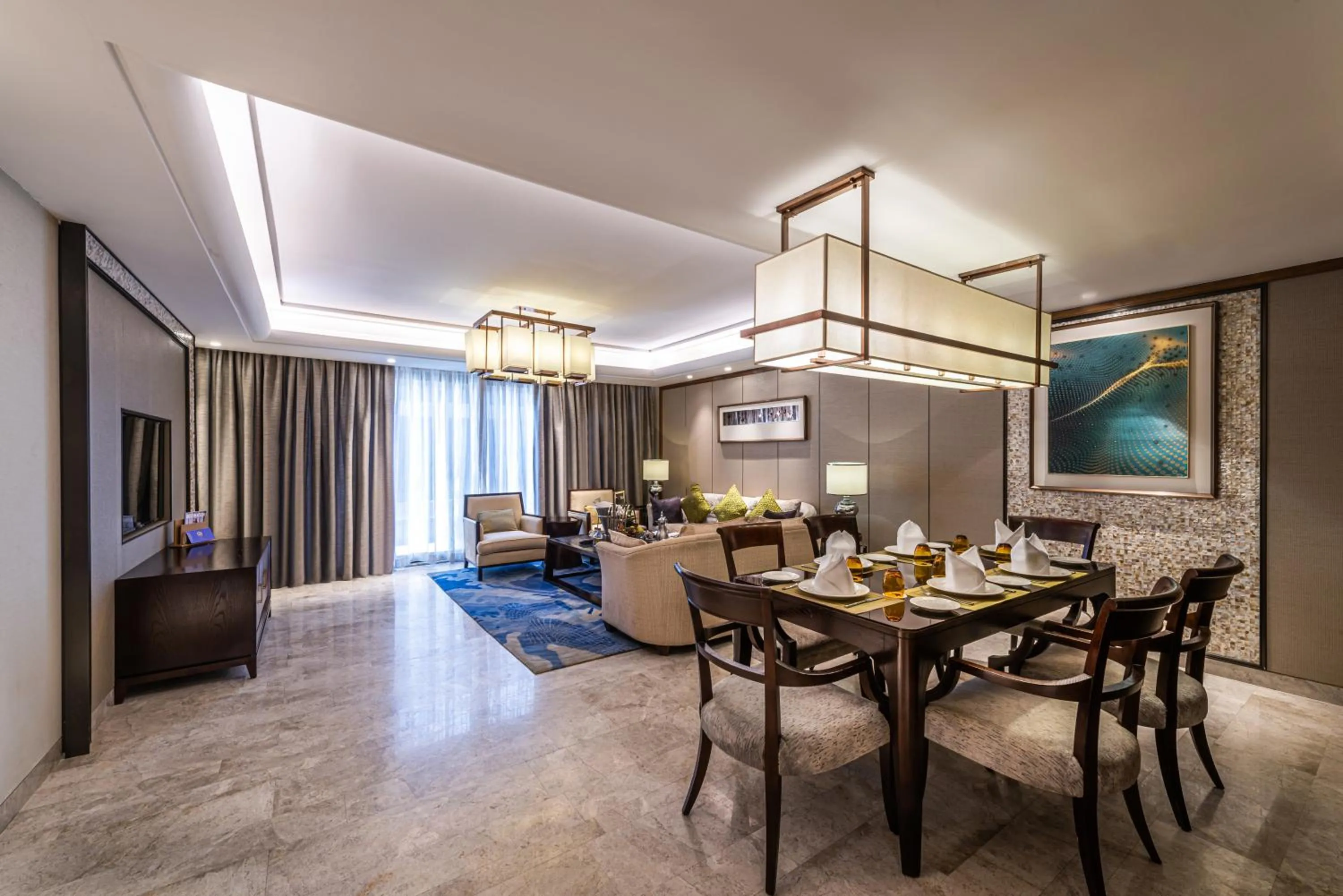 Living room in Narcissus Obhur Resort & Spa