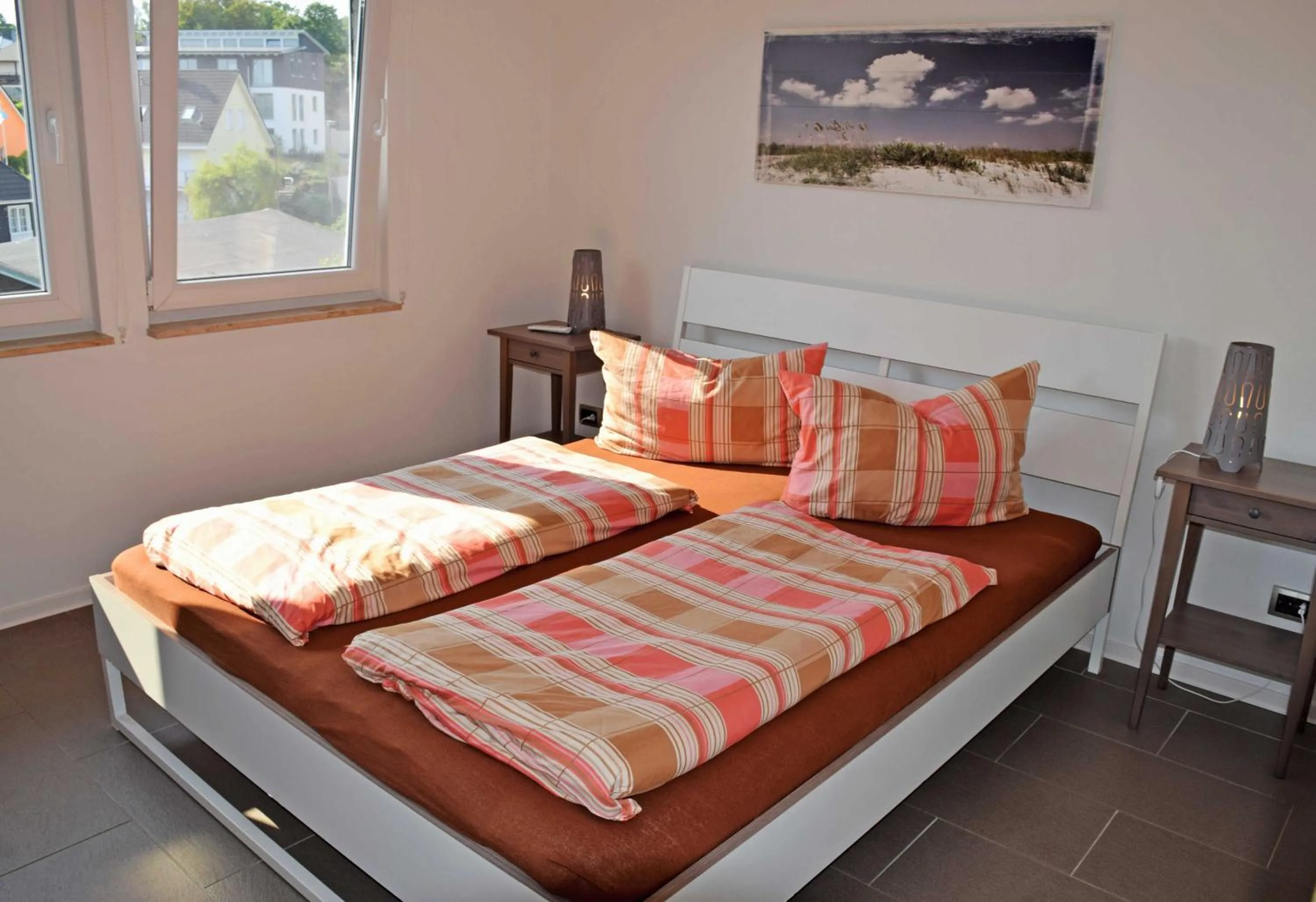 Bed in Ferienhaus in Goehren