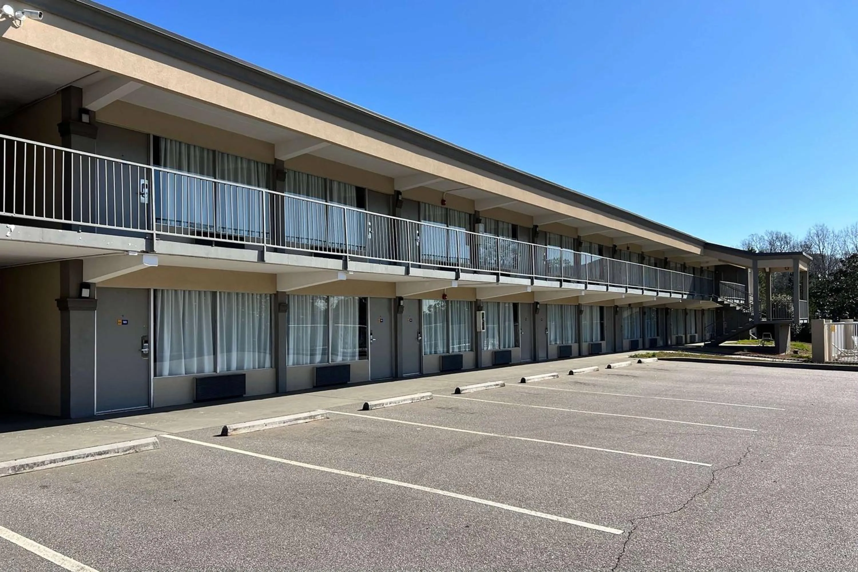 Property building in Days Inn by Wyndham Monroe NC