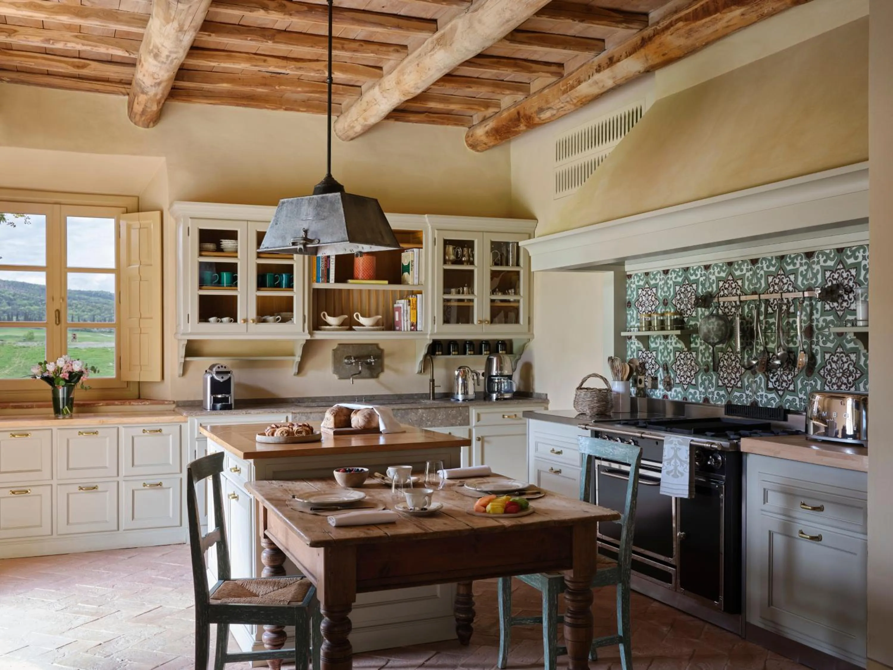 kitchen in Rosewood Castiglion del Bosco