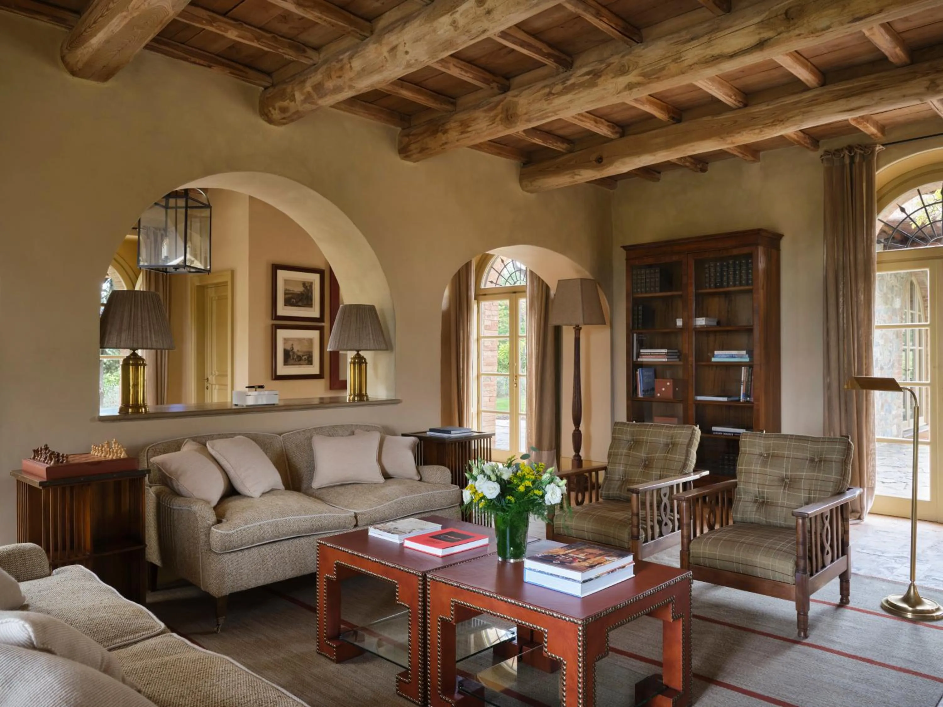 Living room in Rosewood Castiglion del Bosco