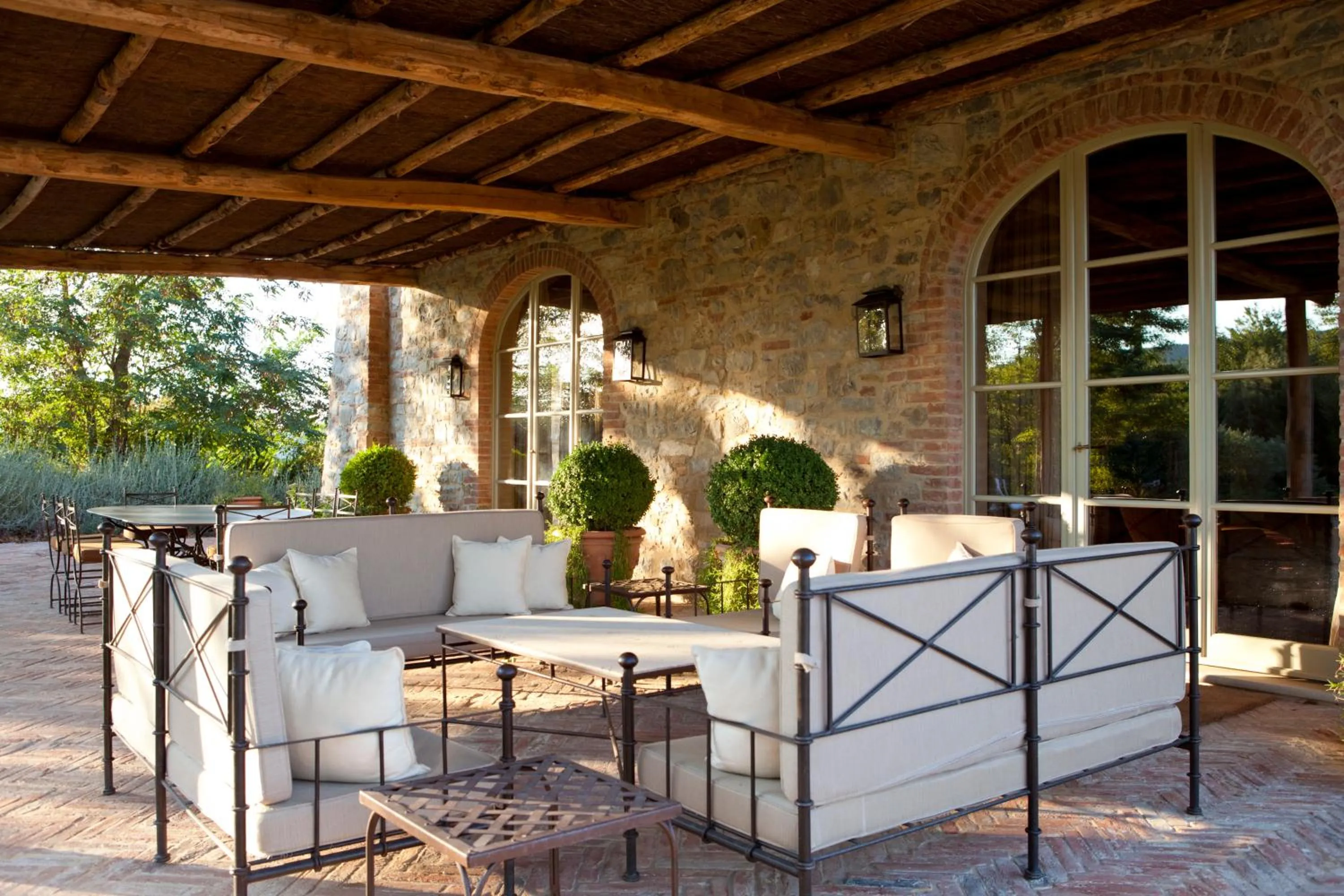 Patio in Rosewood Castiglion del Bosco