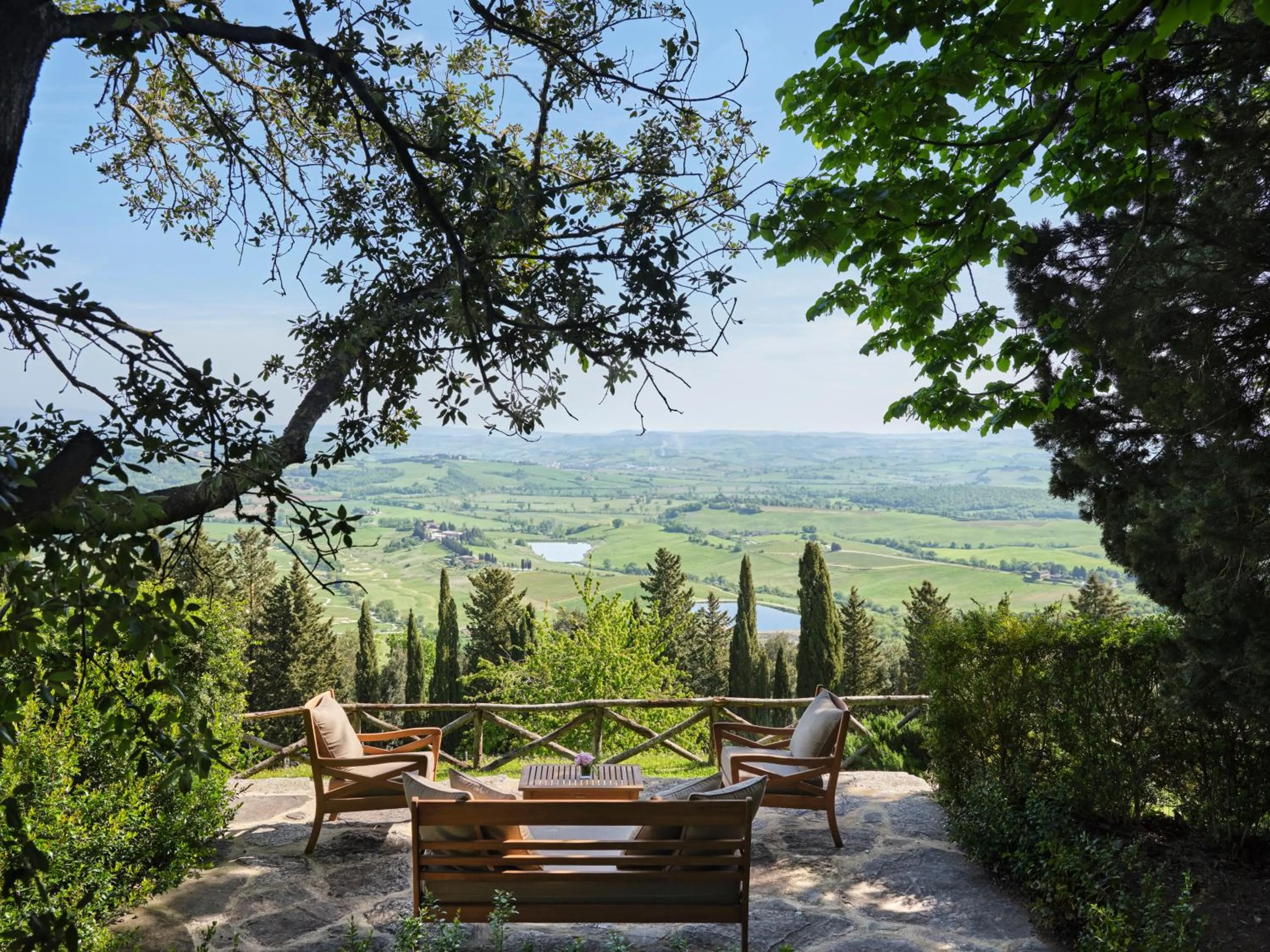 Garden in Rosewood Castiglion del Bosco