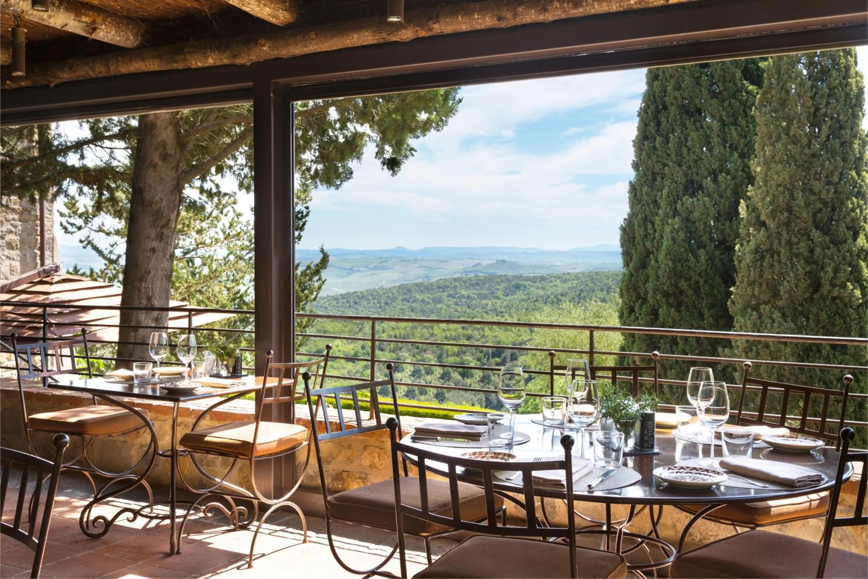 Restaurant/places to eat in Rosewood Castiglion del Bosco