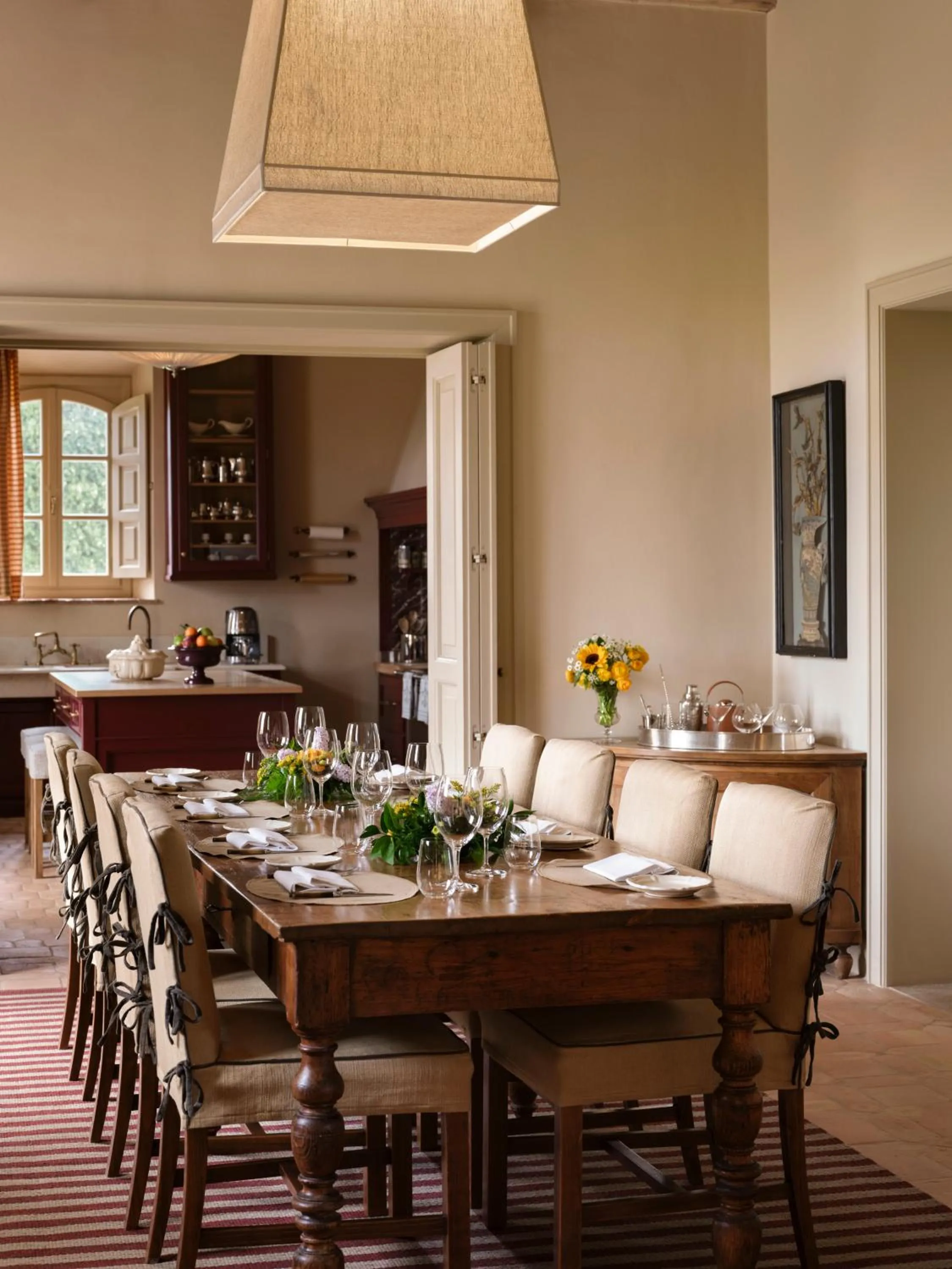 Dining area in Rosewood Castiglion del Bosco