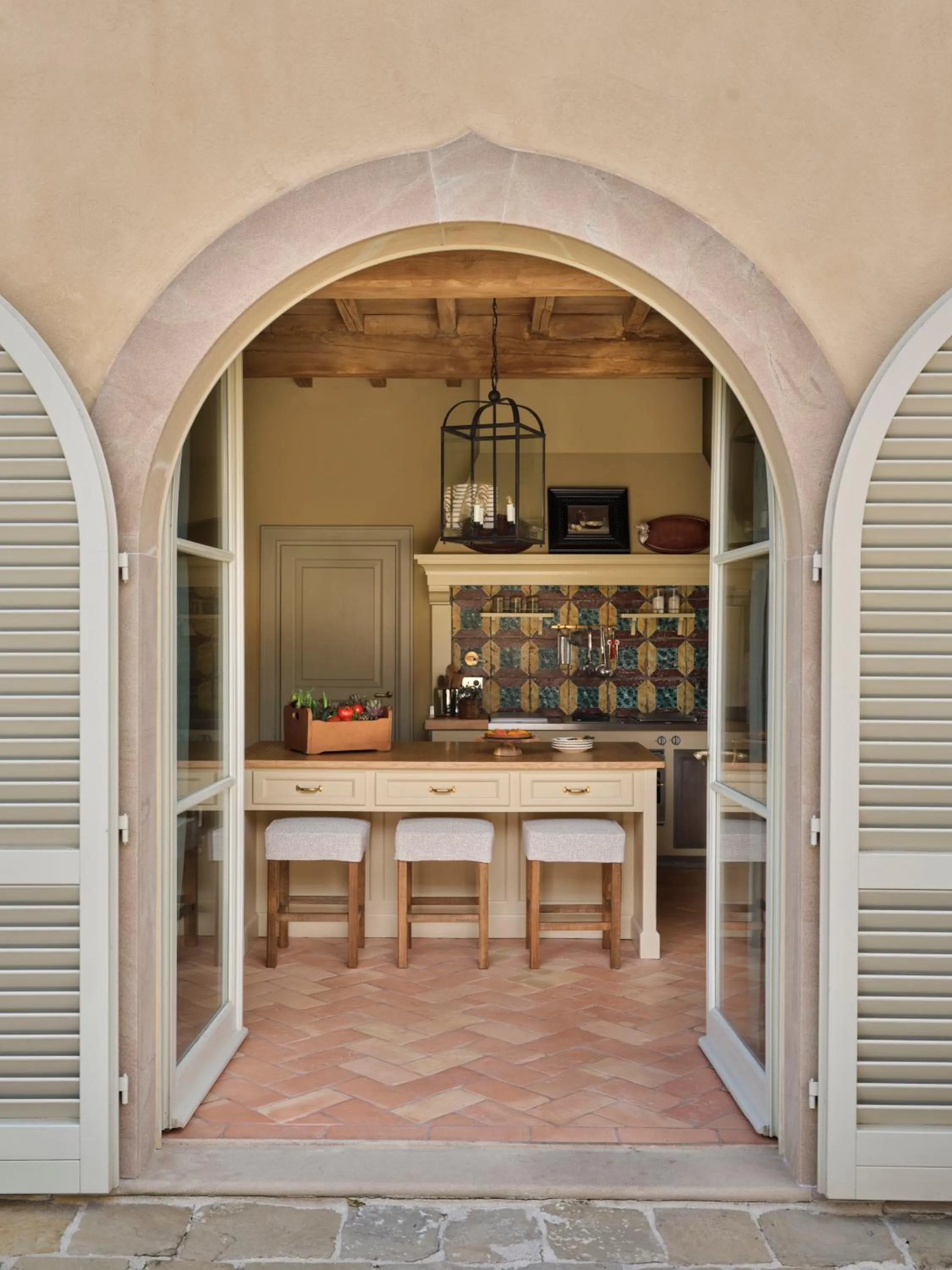 kitchen in Rosewood Castiglion del Bosco