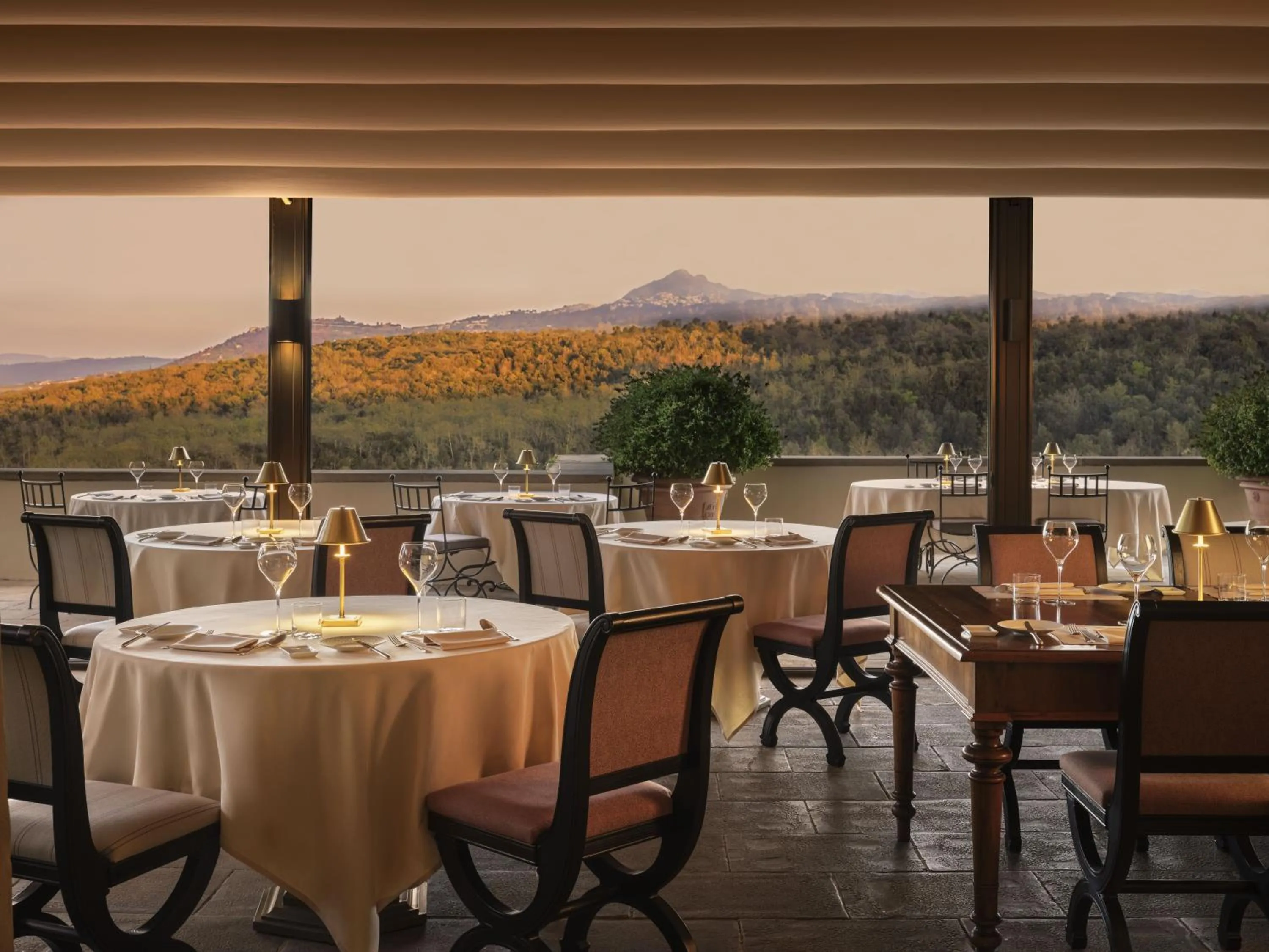 Restaurant/places to eat in Rosewood Castiglion del Bosco