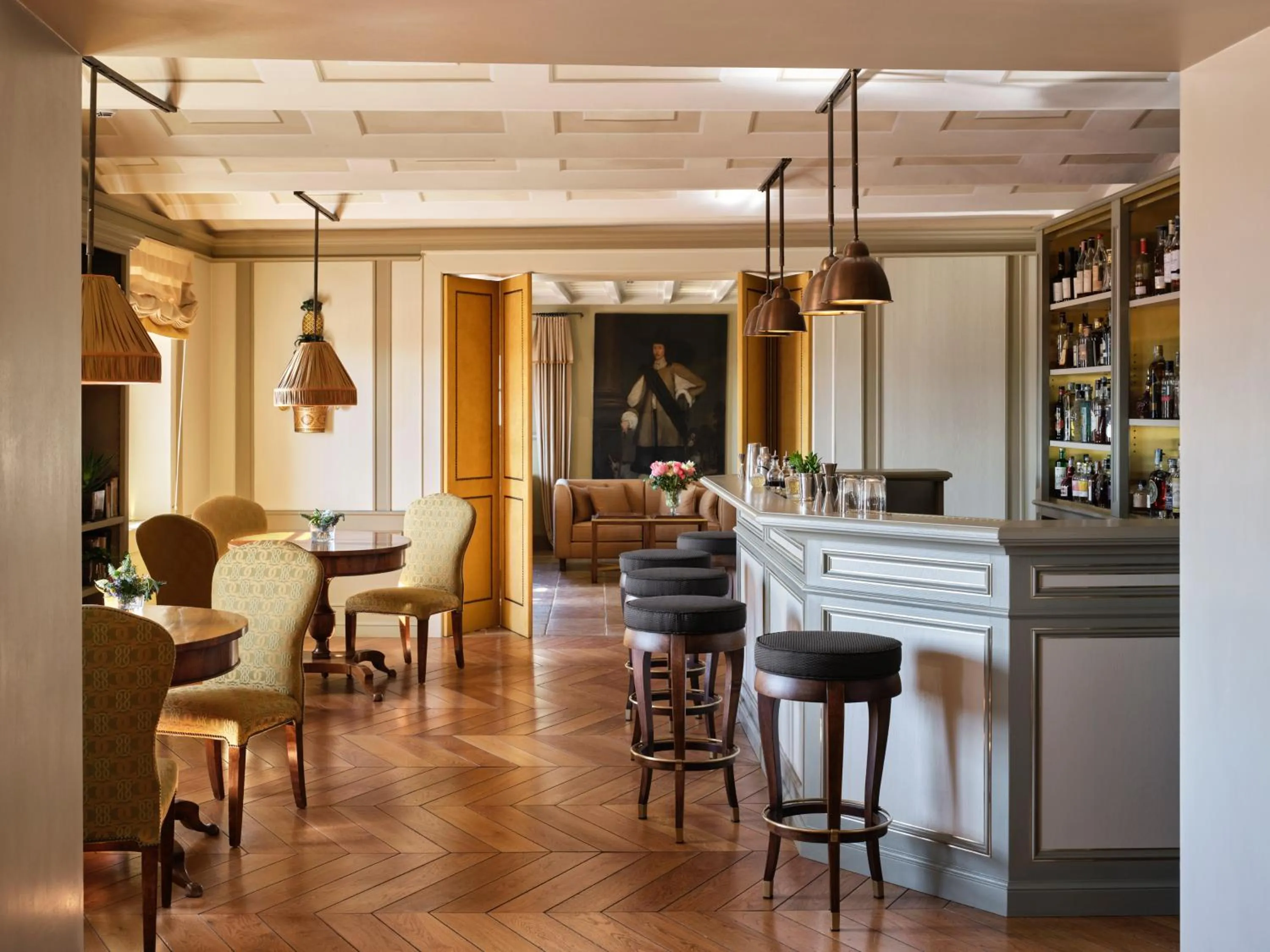 Lounge or bar in Rosewood Castiglion del Bosco