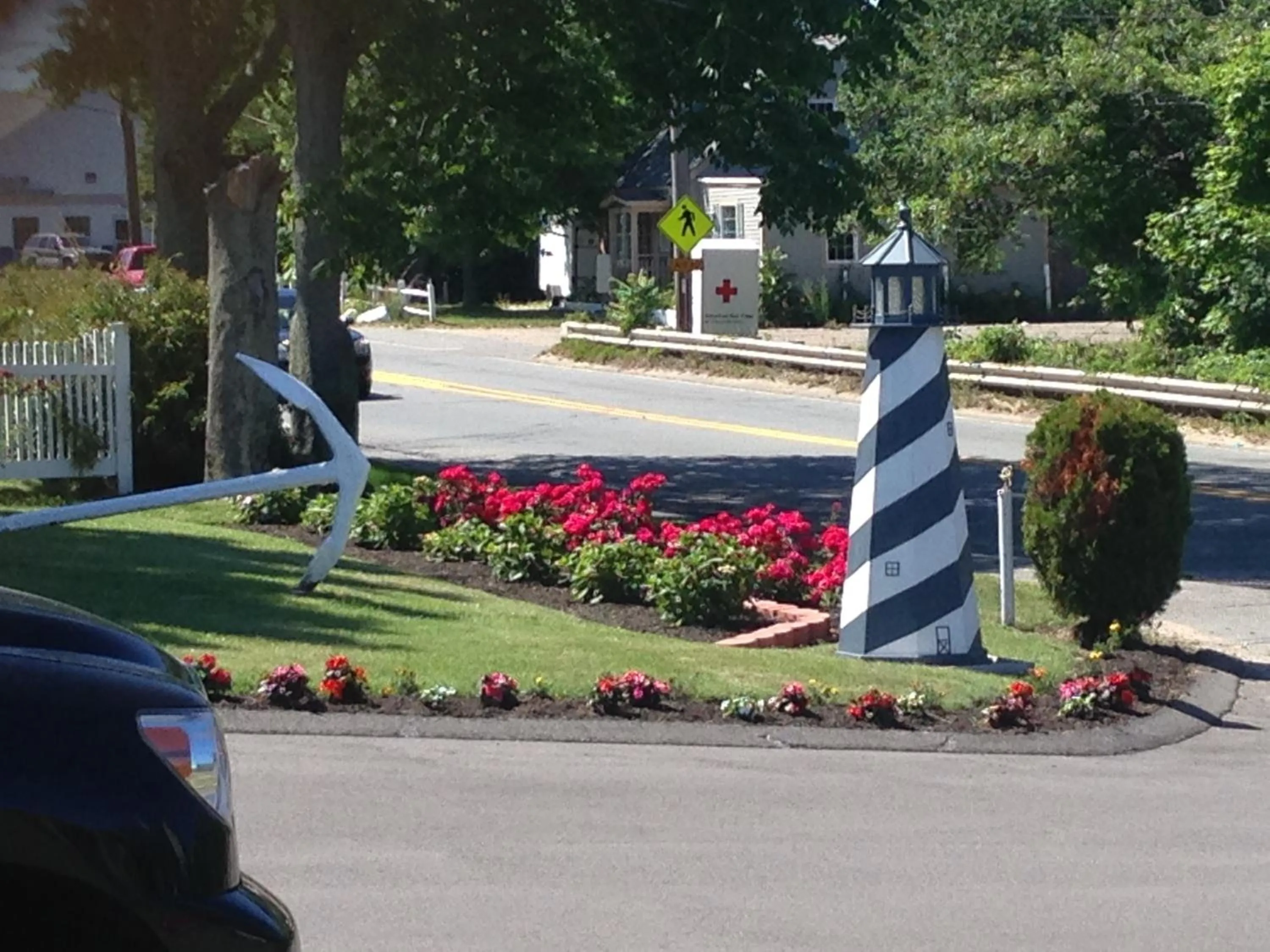 Decorative detail in Windrift Motel