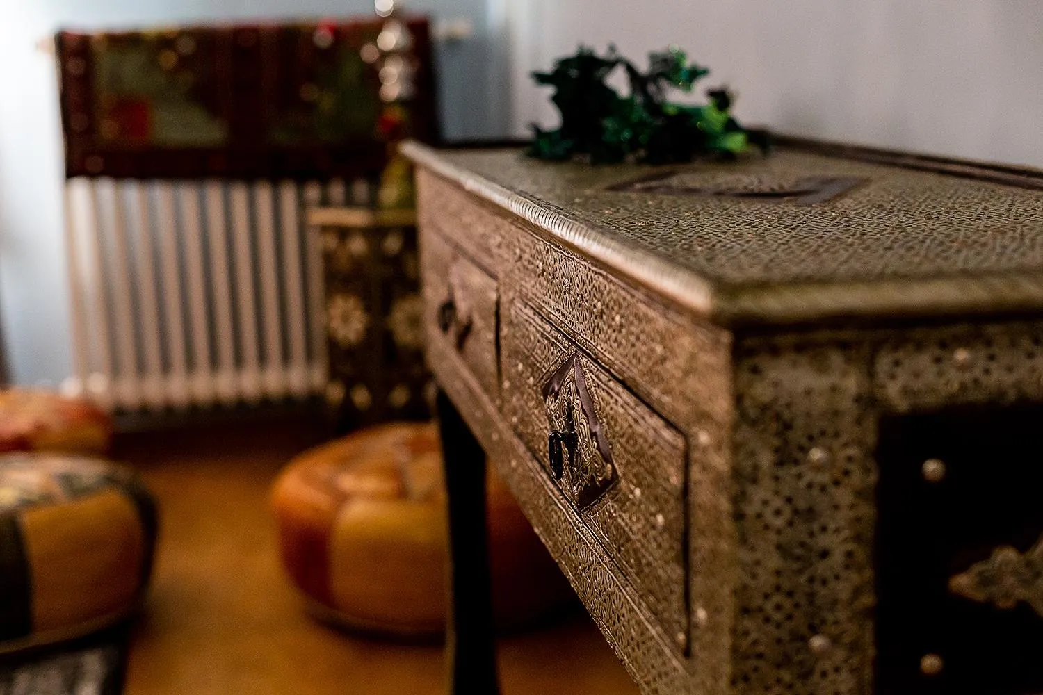 Decorative detail in Hospedería Casa Martell