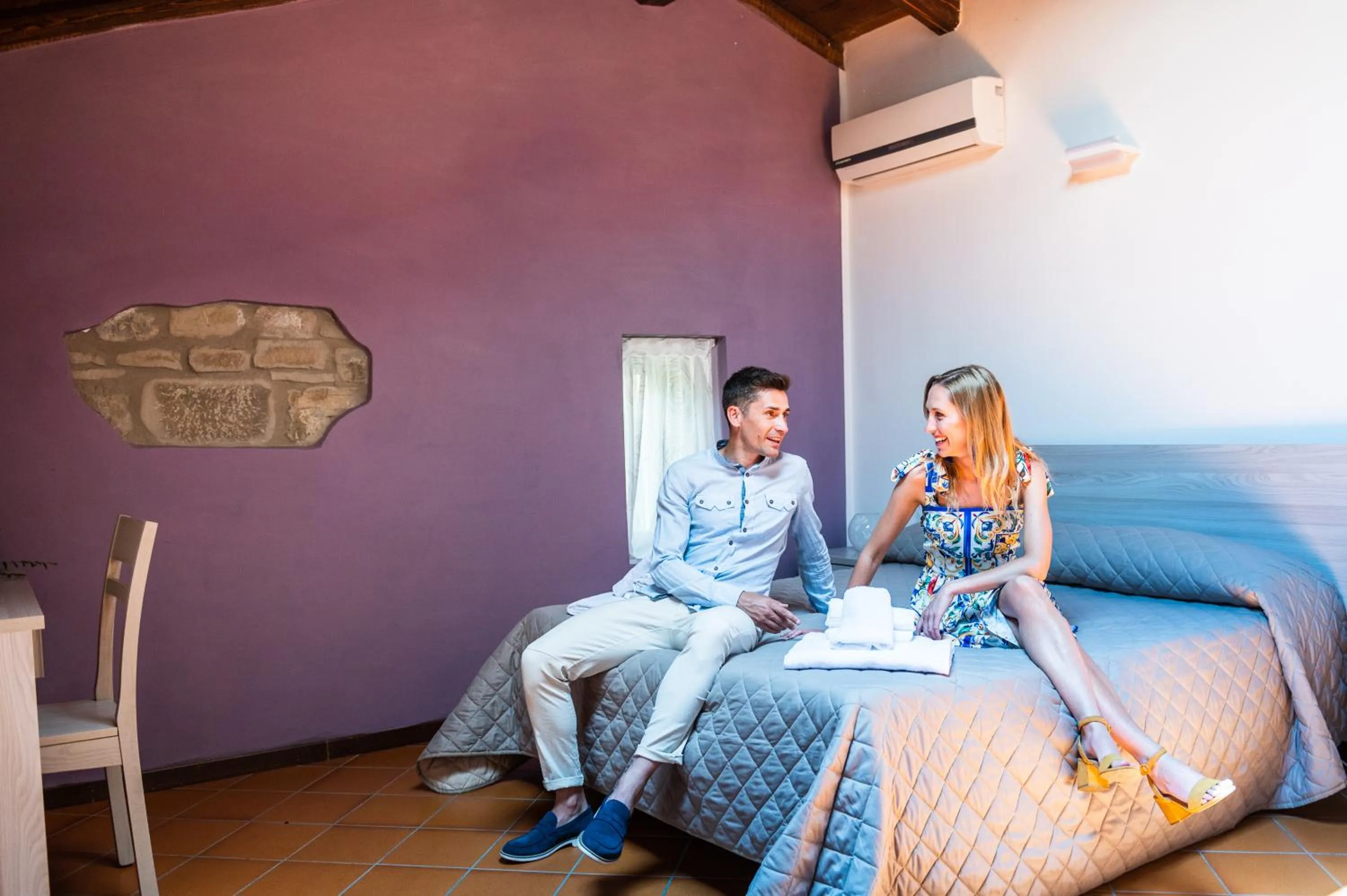 Bed in Villaggio Della Salute Più