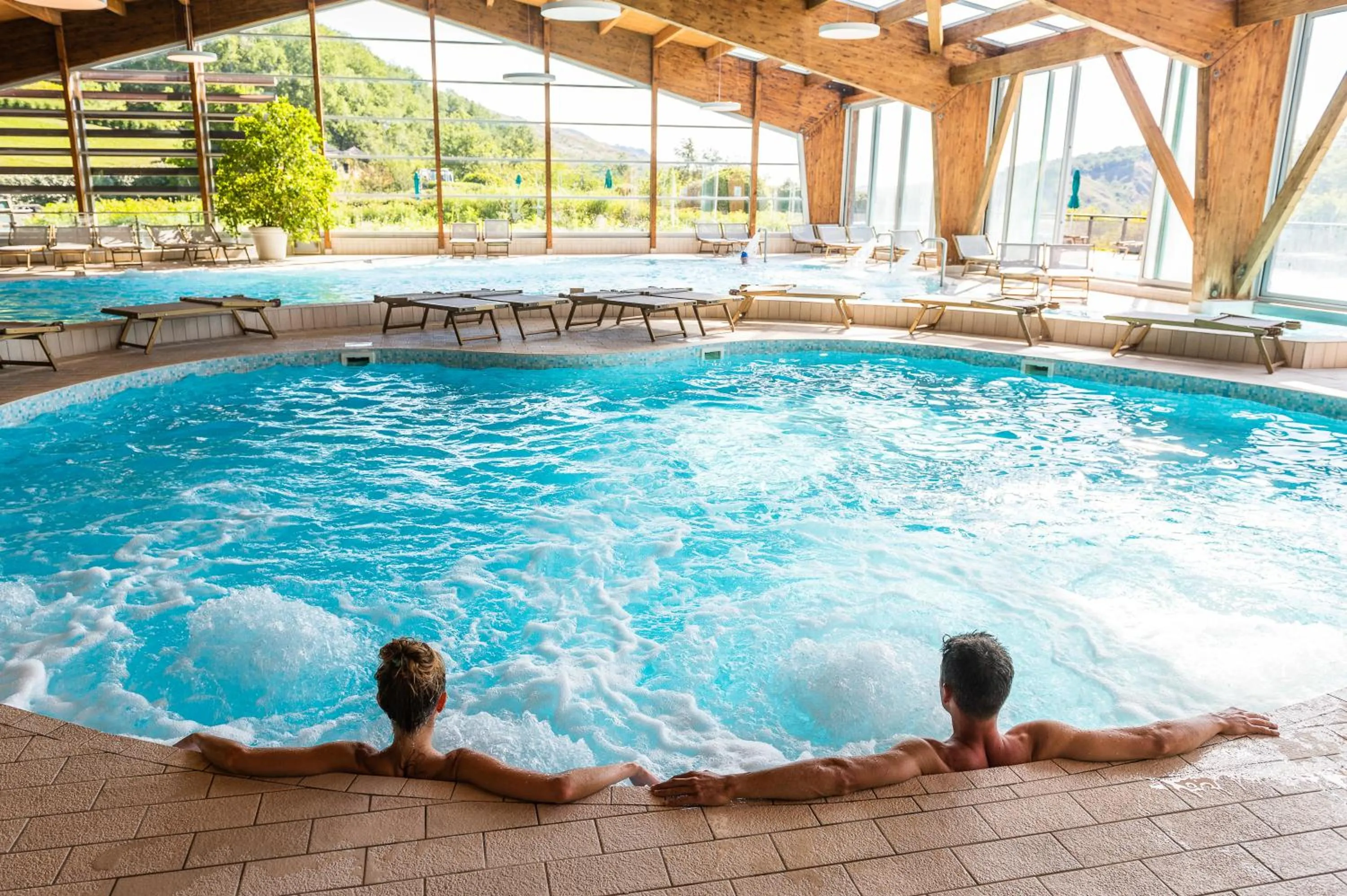 Hot Spring Bath in Villaggio Della Salute Più