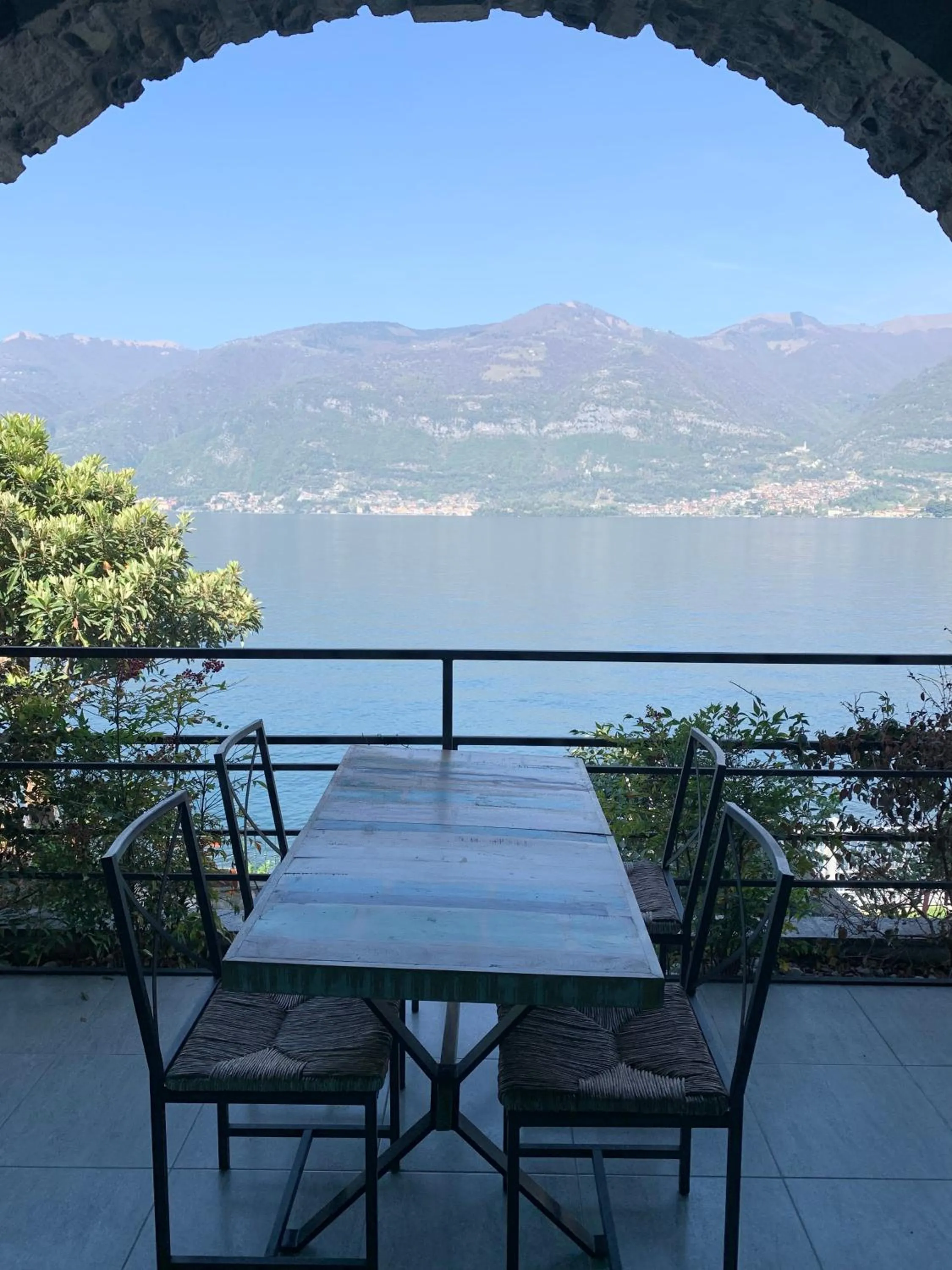 Patio in B&B Nest on the Lake