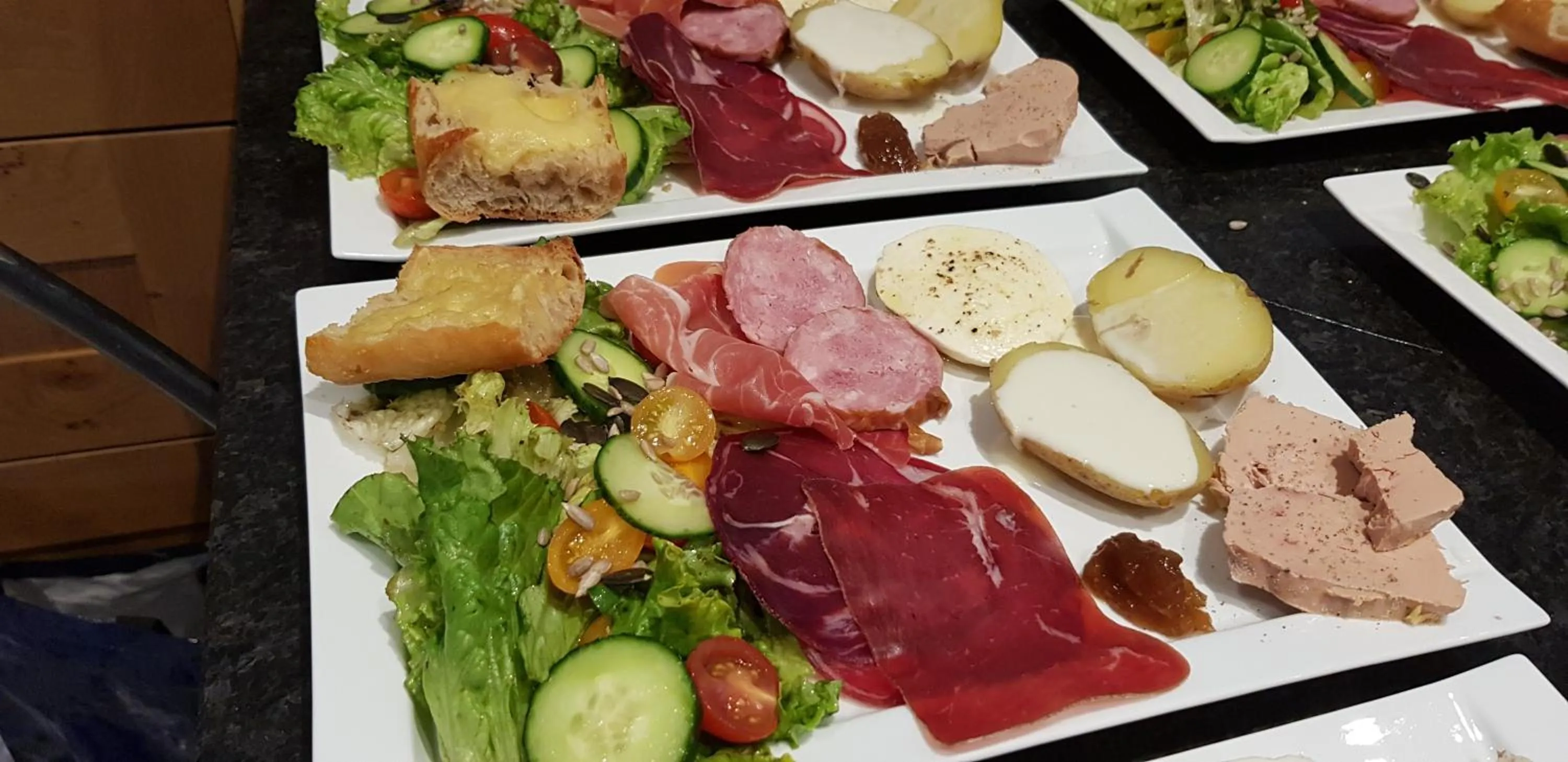 Food close-up in Le 49 Côté Parc & SPA