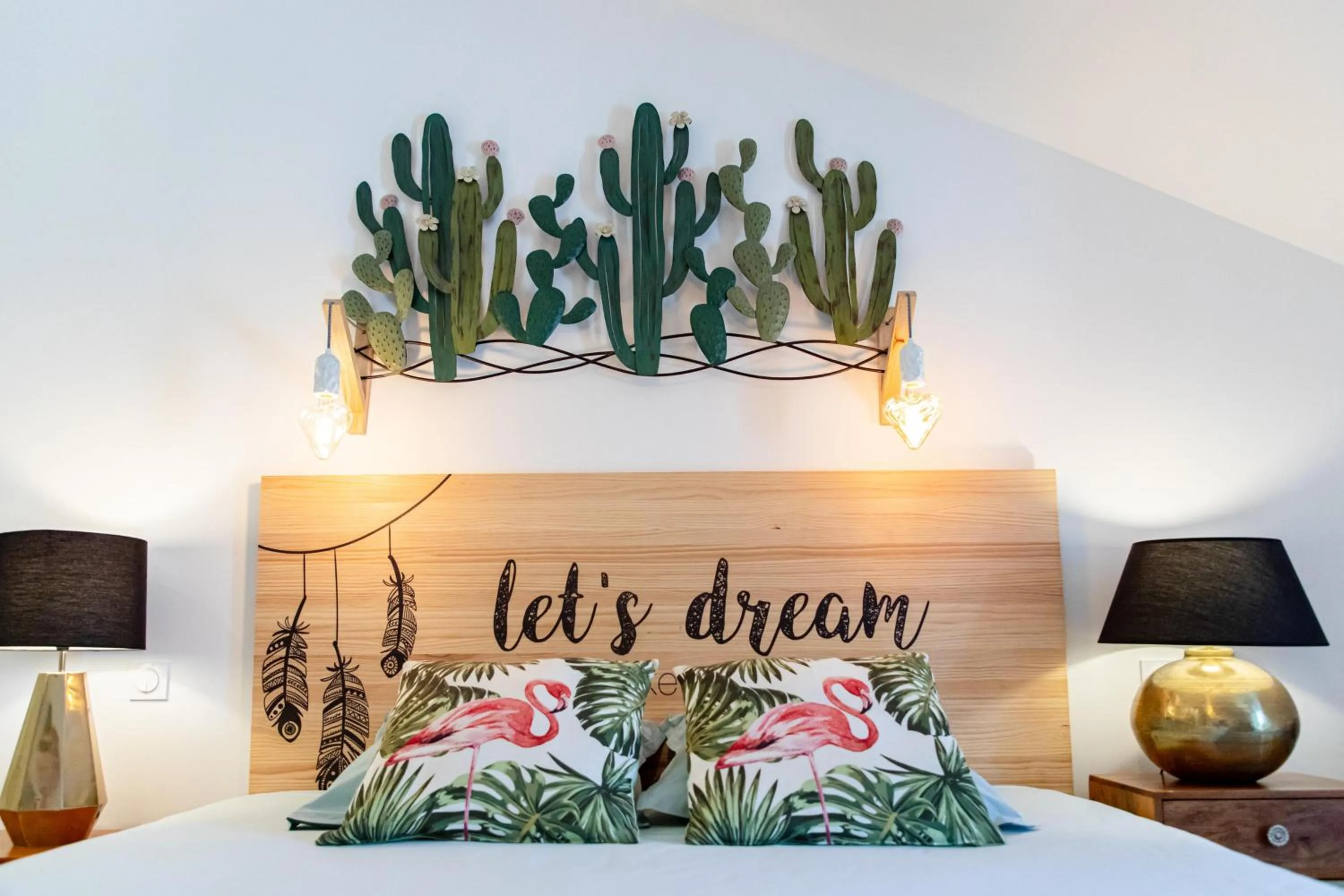 Bed in Le 49 Côté Parc & SPA