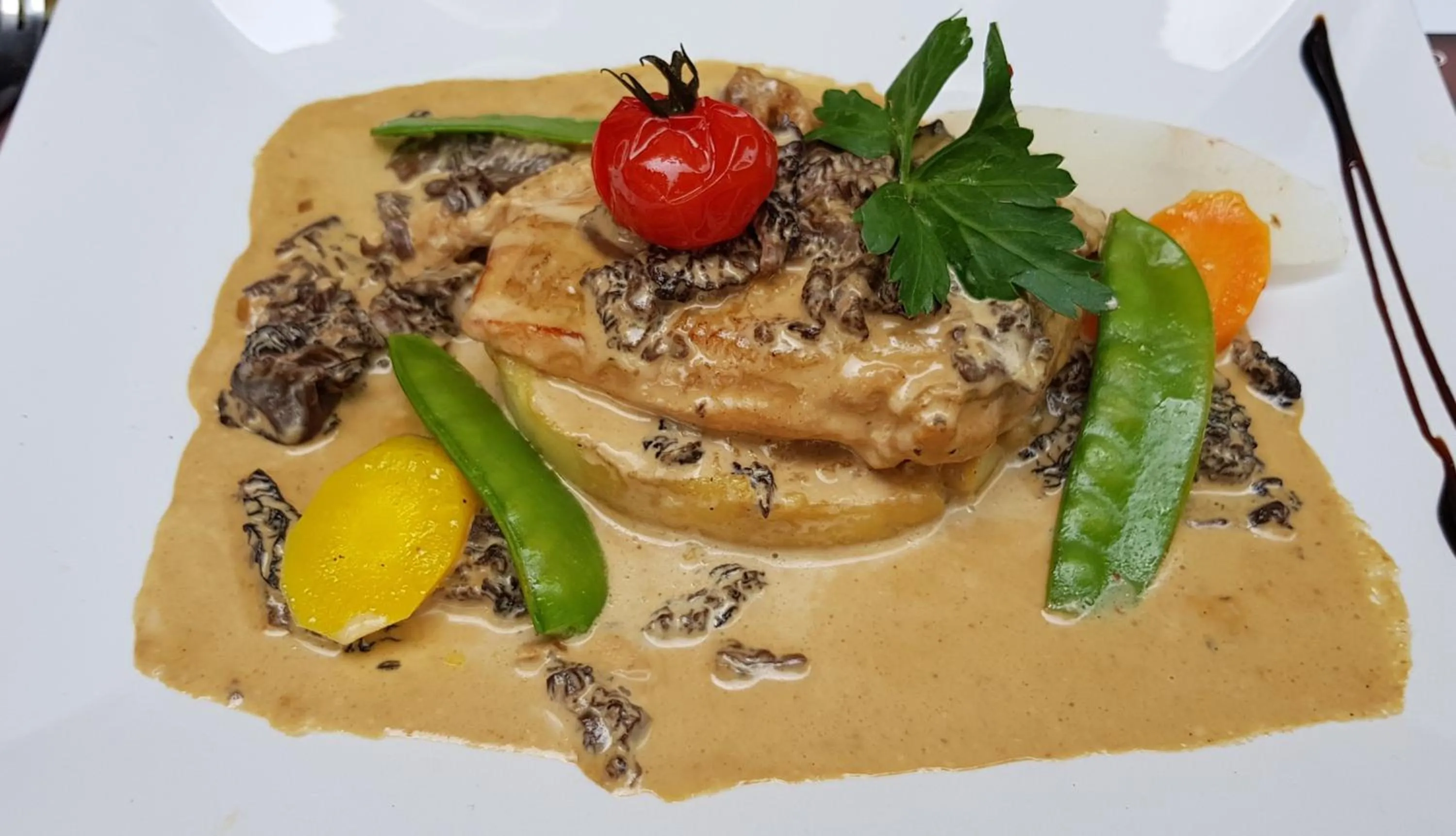 Food close-up in Le 49 Côté Parc & SPA