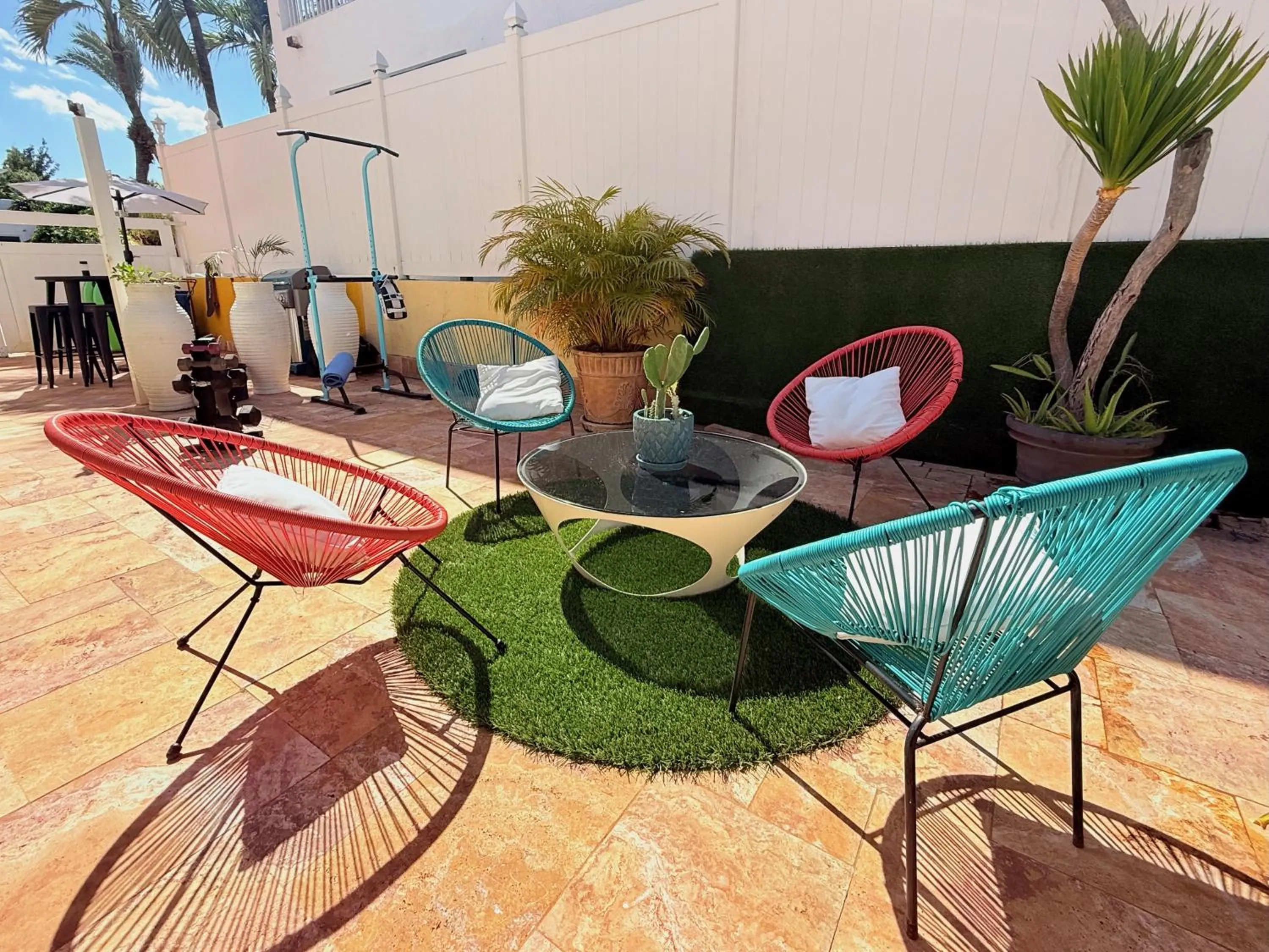 Patio in Sinclair Boutique Hotel