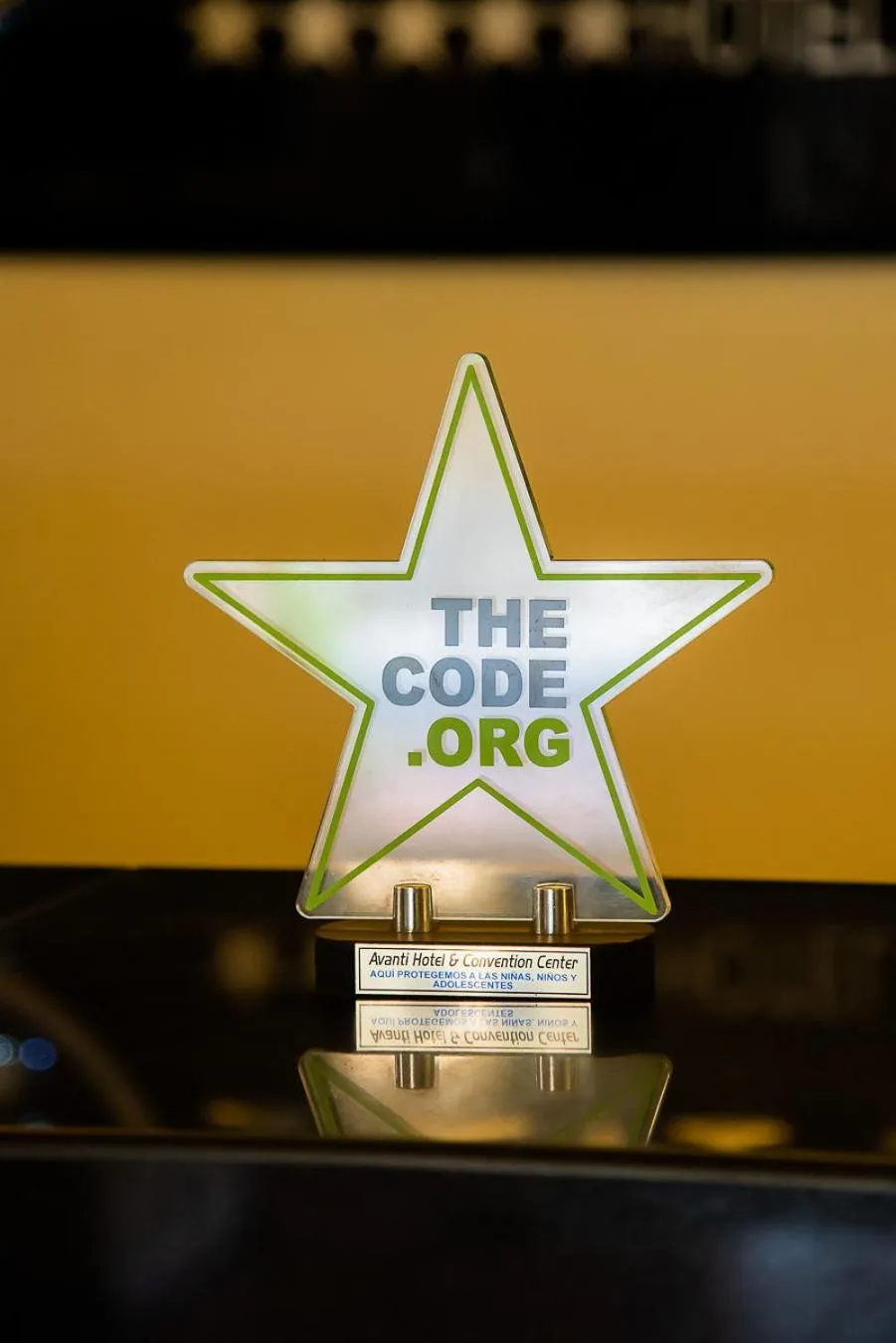 Certificate/Award in AVANTI HOTEL & CONVENTION CENTER