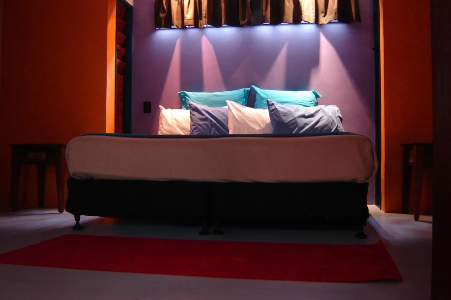 Bed in Pink Flamingo Resort