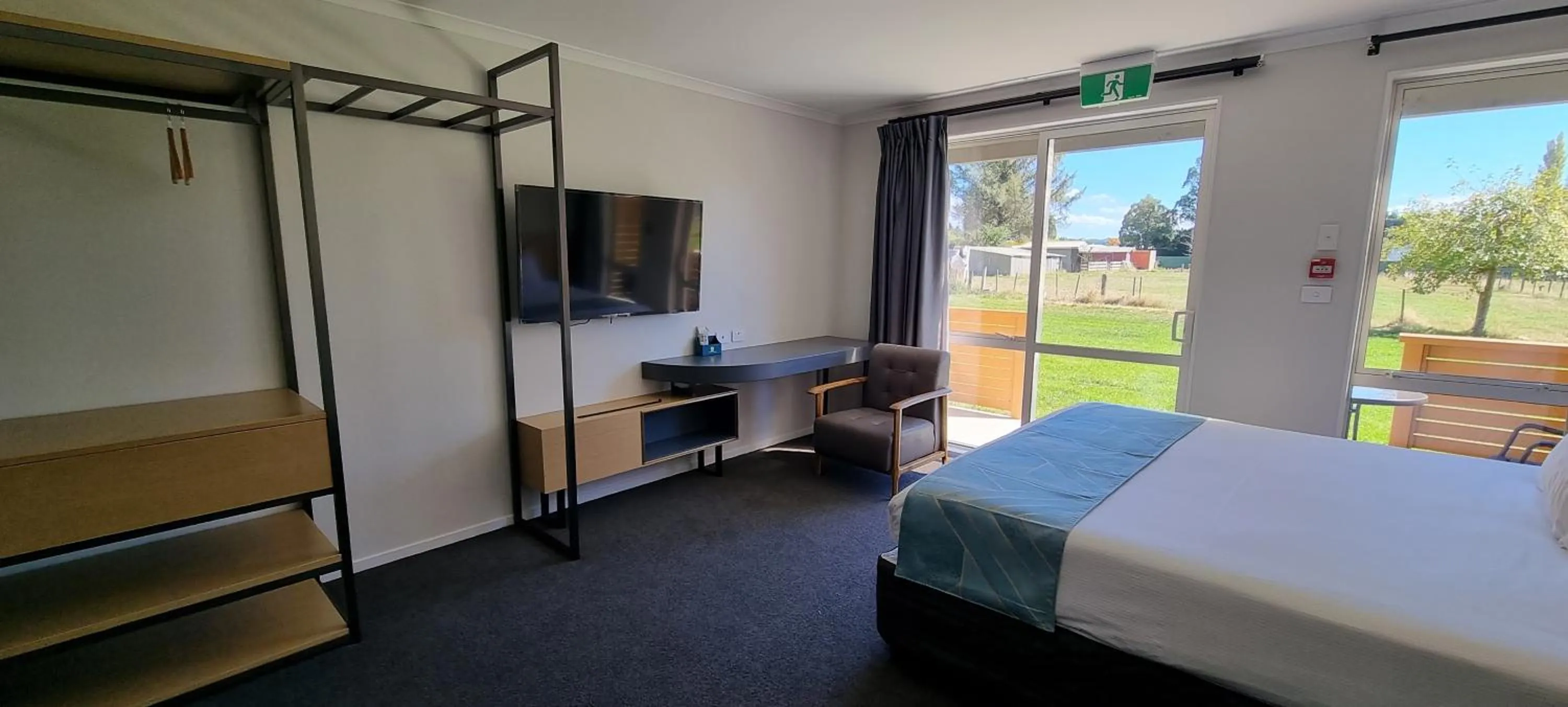 Living room, Bed in Hideaway of Rotorua