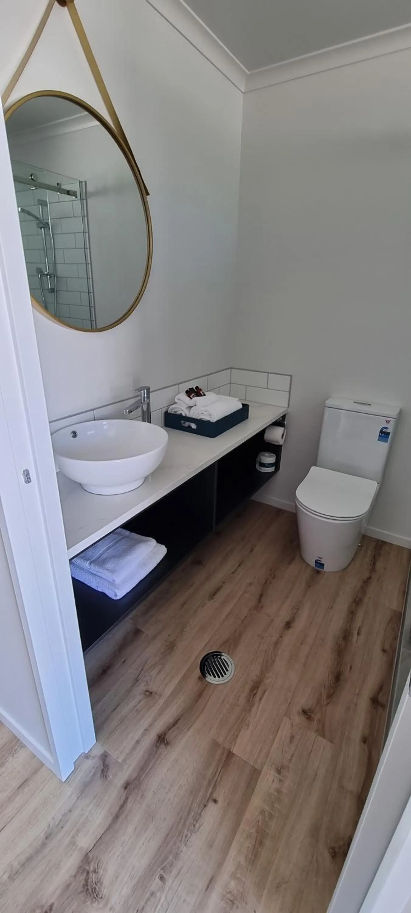 Toilet in Hideaway of Rotorua