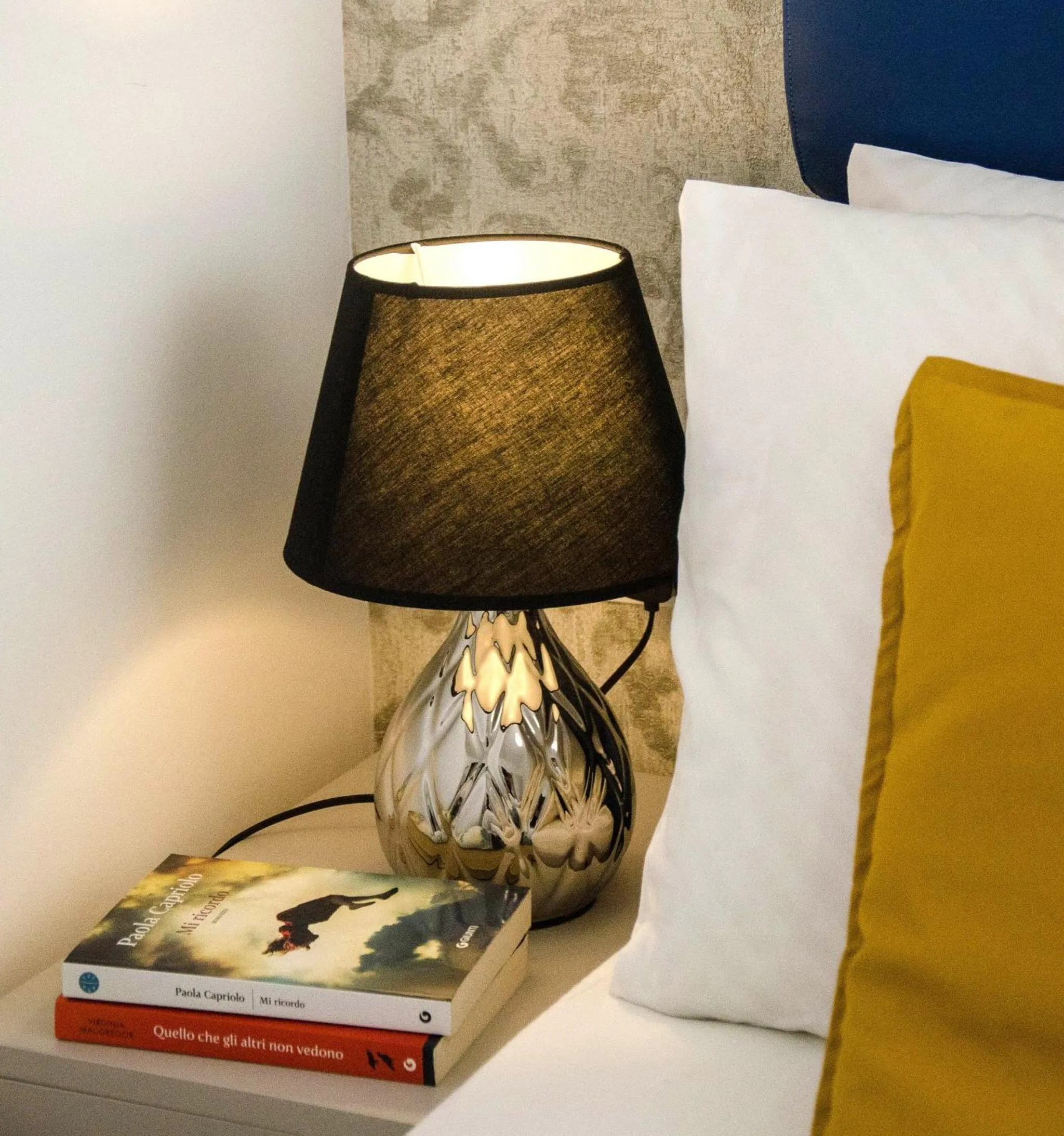 Decorative detail, Bed in San Martino Rooms