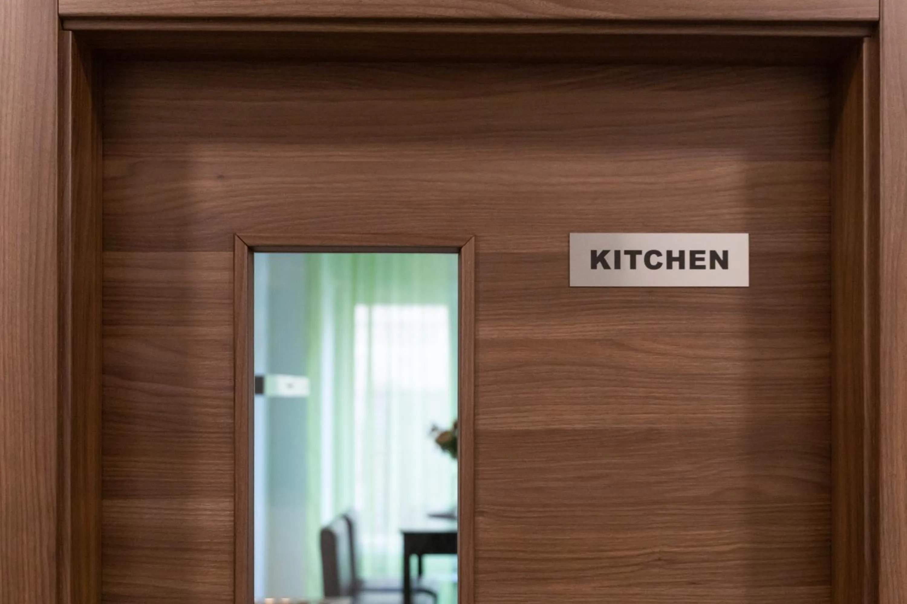 Communal kitchen in San Martino Rooms