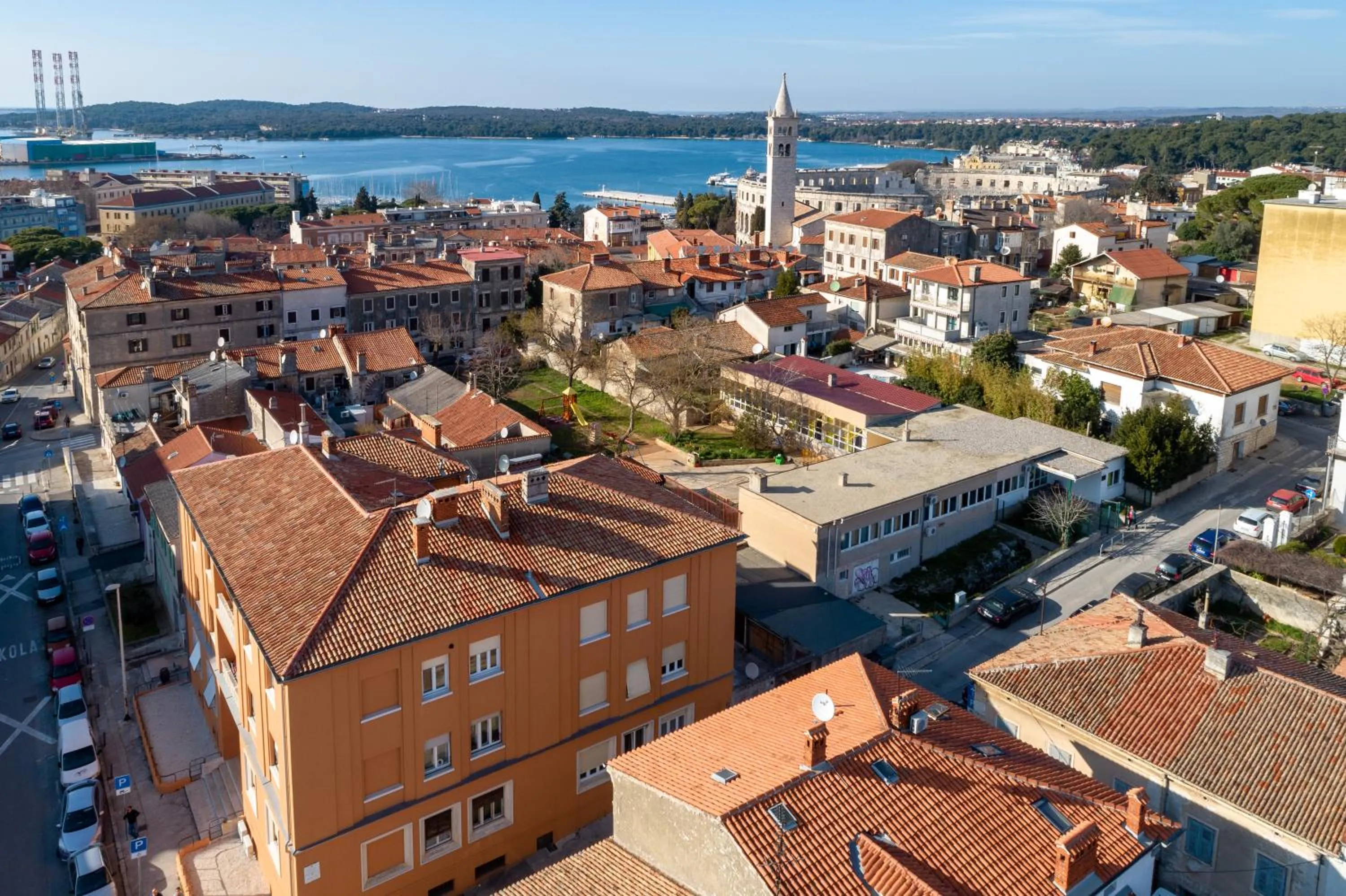 Bird's eye view in San Martino Rooms