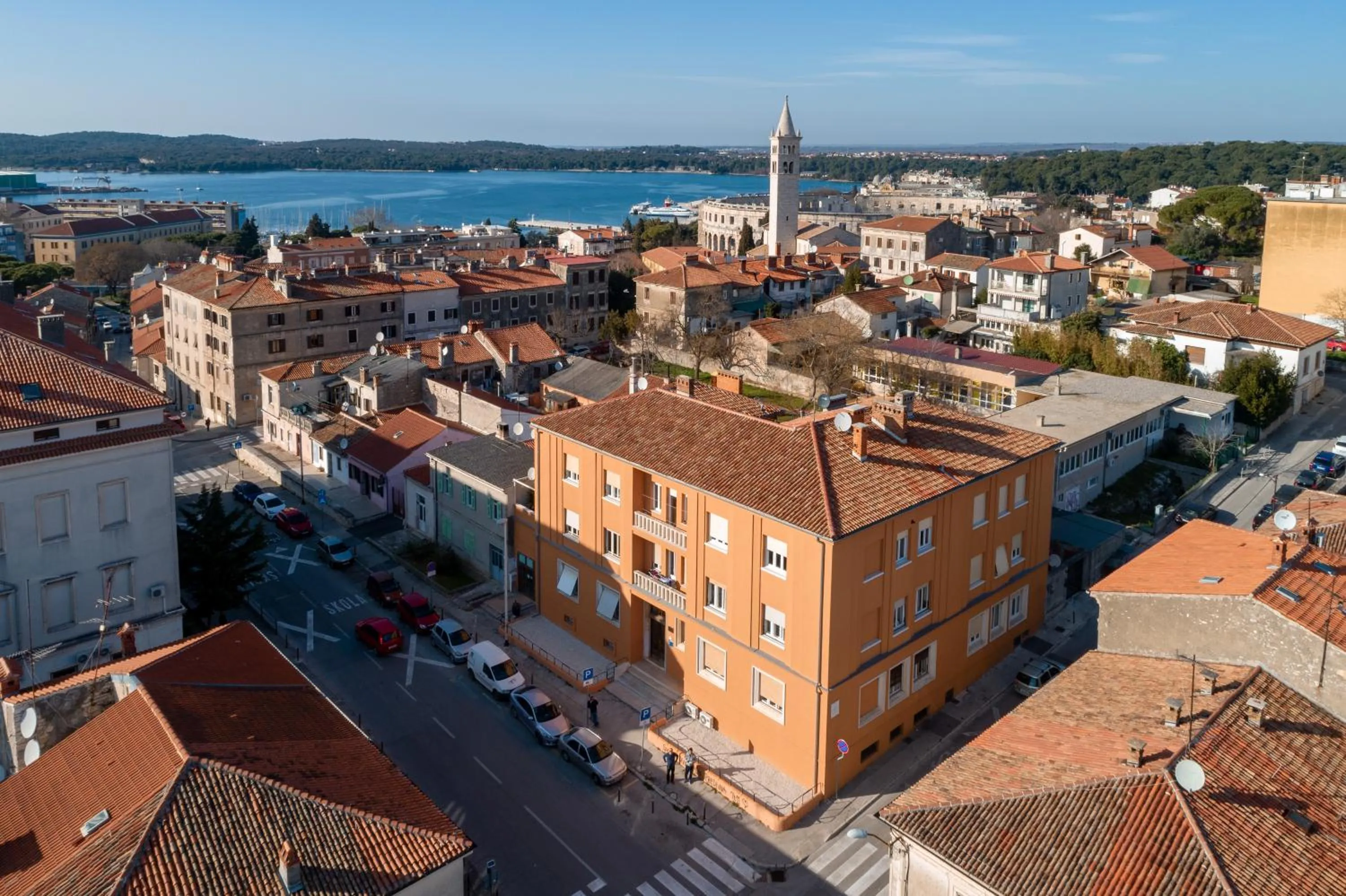 Bird's eye view in San Martino Rooms